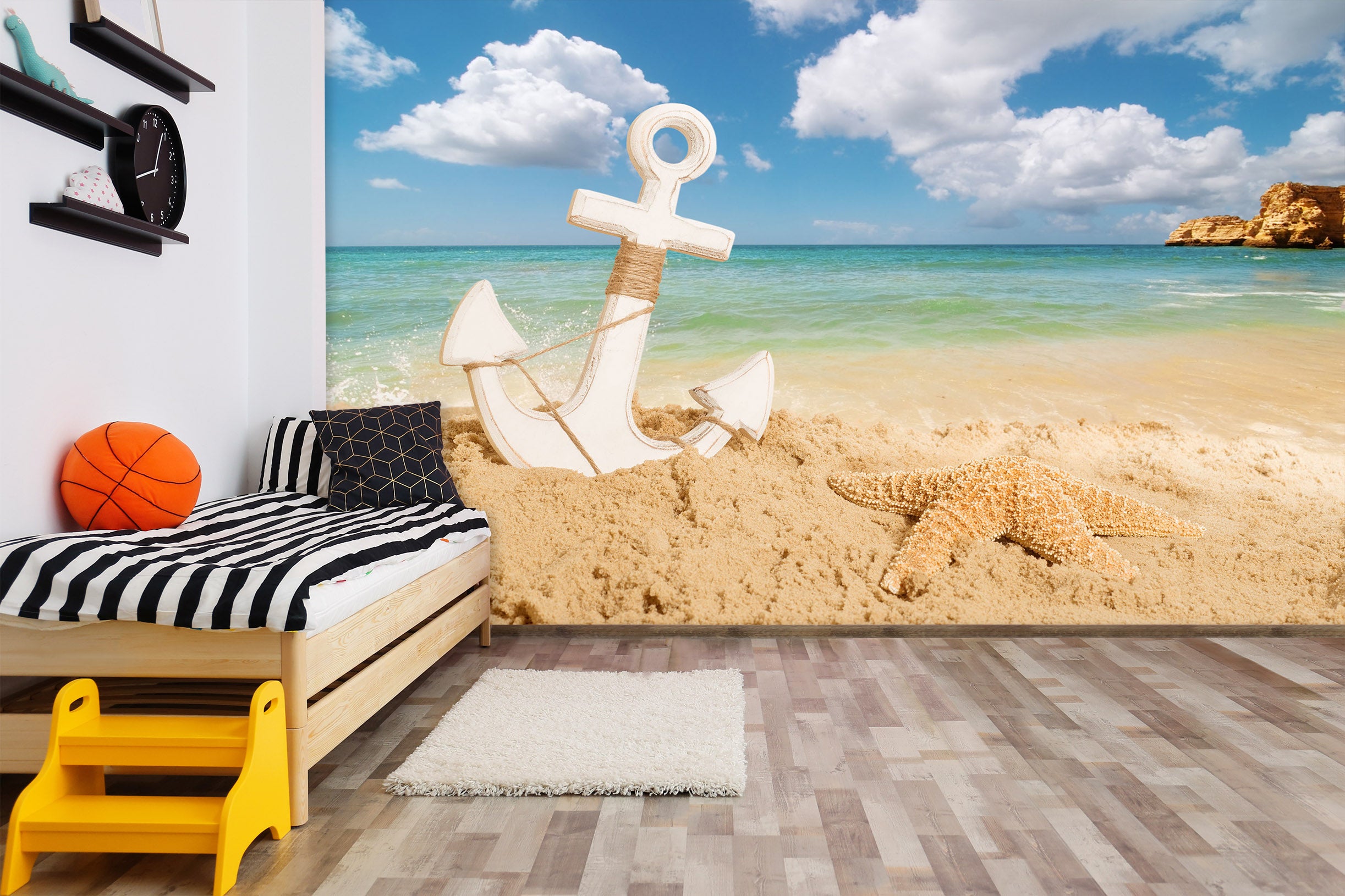 3D Sandy Beach 1723 Wall Murals