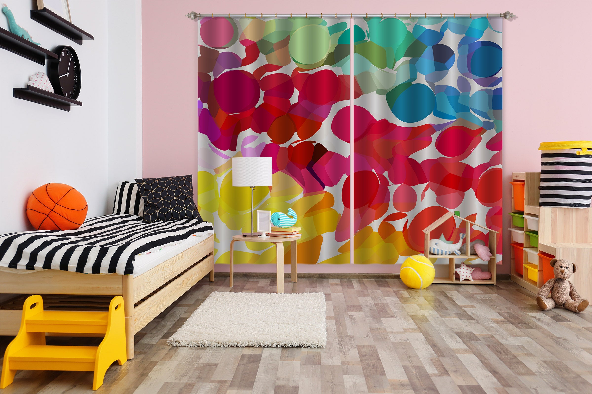 3D Colored Inspiration 71040 Shandra Smith Curtain Curtains Drapes