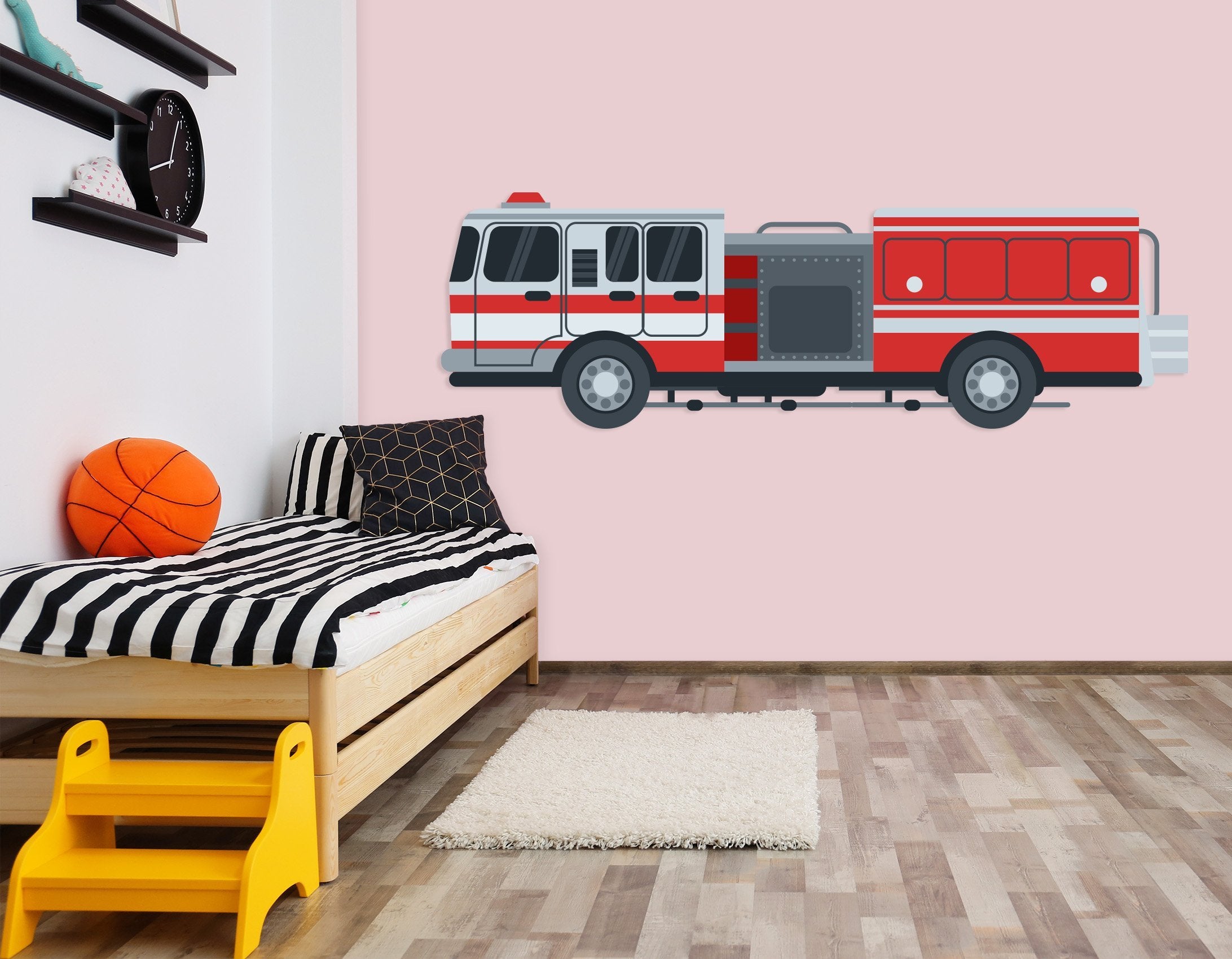 3D Keddy Fire Truck 251 Vehicles Wallpaper AJ Wallpaper 