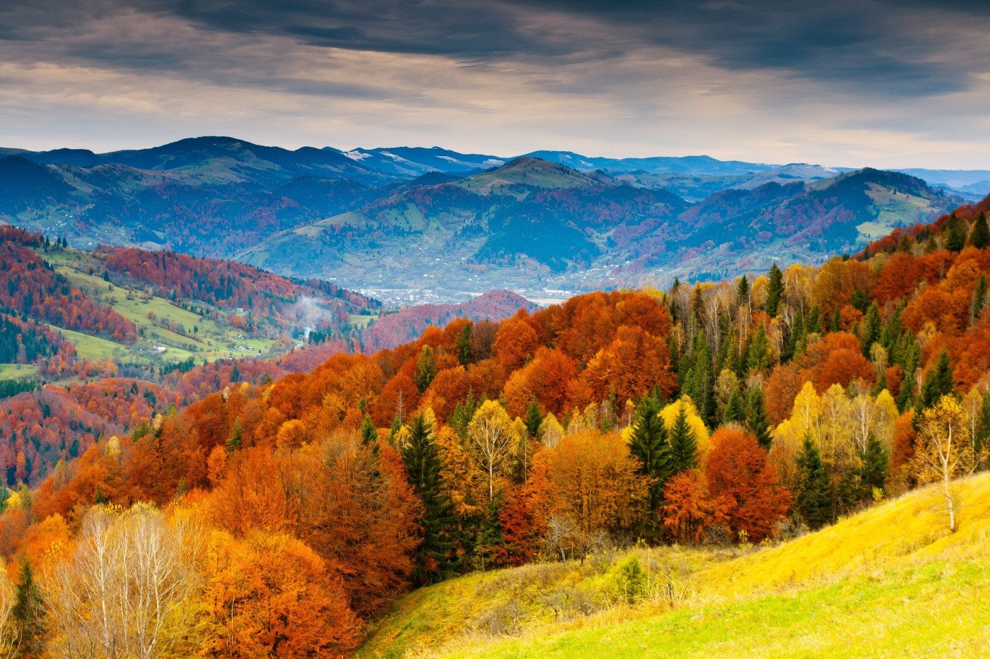 3D Mountain Color Forest 135 Garage Door Mural Wallpaper AJ Wallpaper 