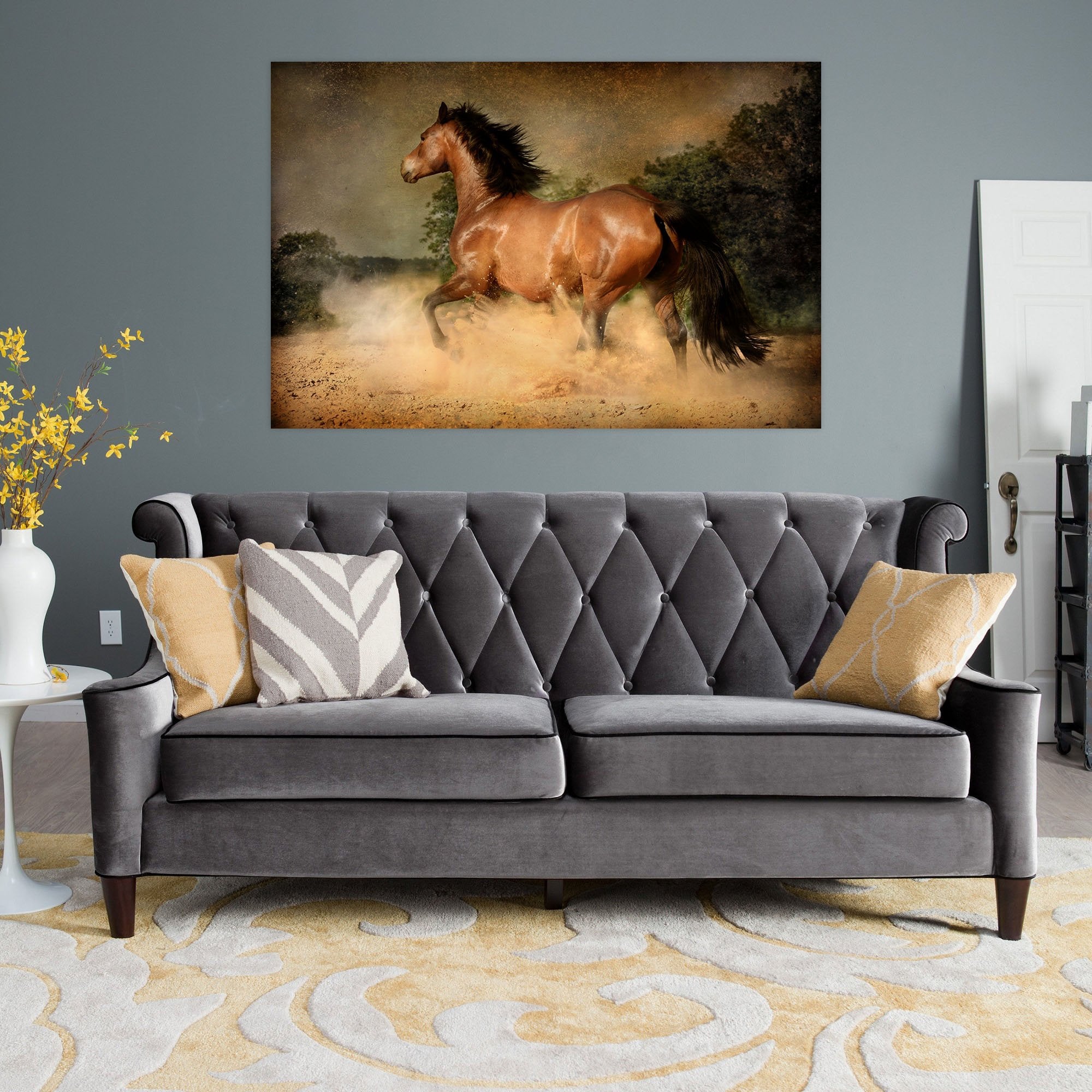 3D Horse Back 97 Animal Wall Stickers Wallpaper AJ Wallpaper 2 