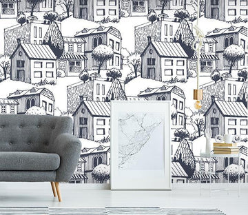 3D Small House 003 Wallpaper AJ Wallpaper 