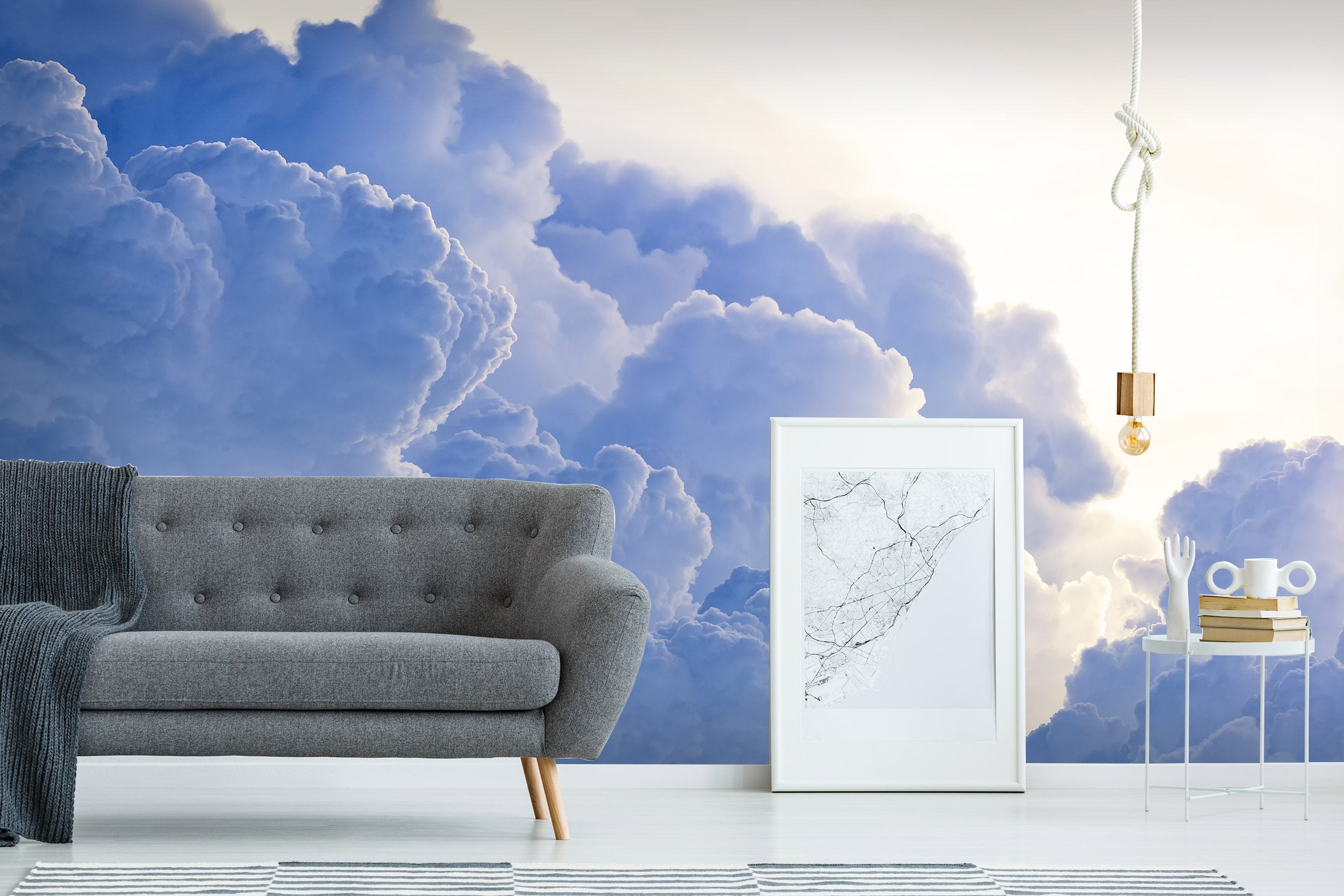 3D Thick Clouds 081 Wallpaper AJ Wallpaper 