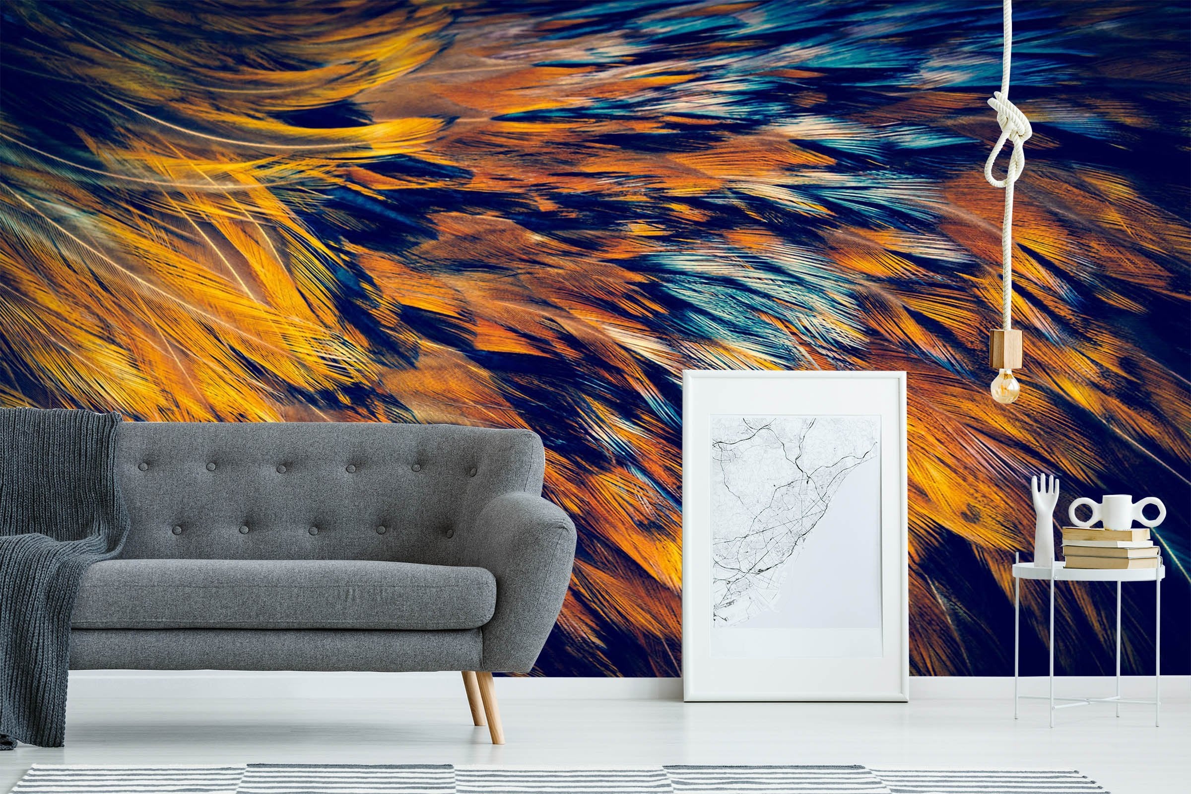 3D Feather Screen 11 Wallpaper AJ Wallpaper 