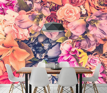 3D Natural Flower 035 Wallpaper AJ Wallpaper 