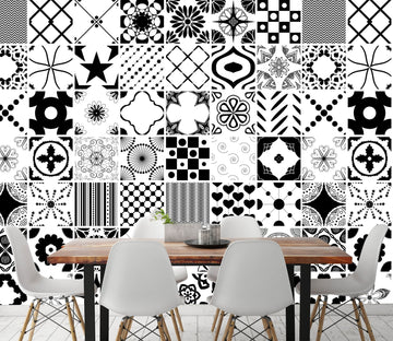3D Black Line Palace Pattern 512 Wallpaper AJ Wallpaper 