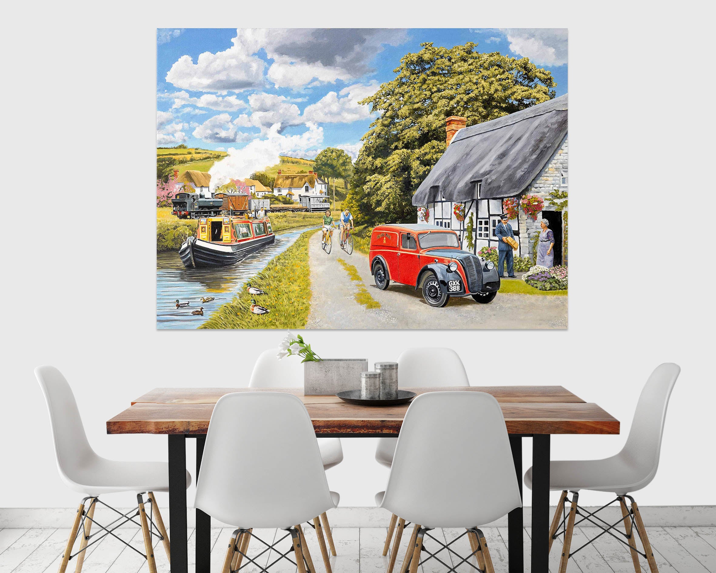 3D Parcel For Canal Cottage 054 Trevor Mitchell Wall Sticker
