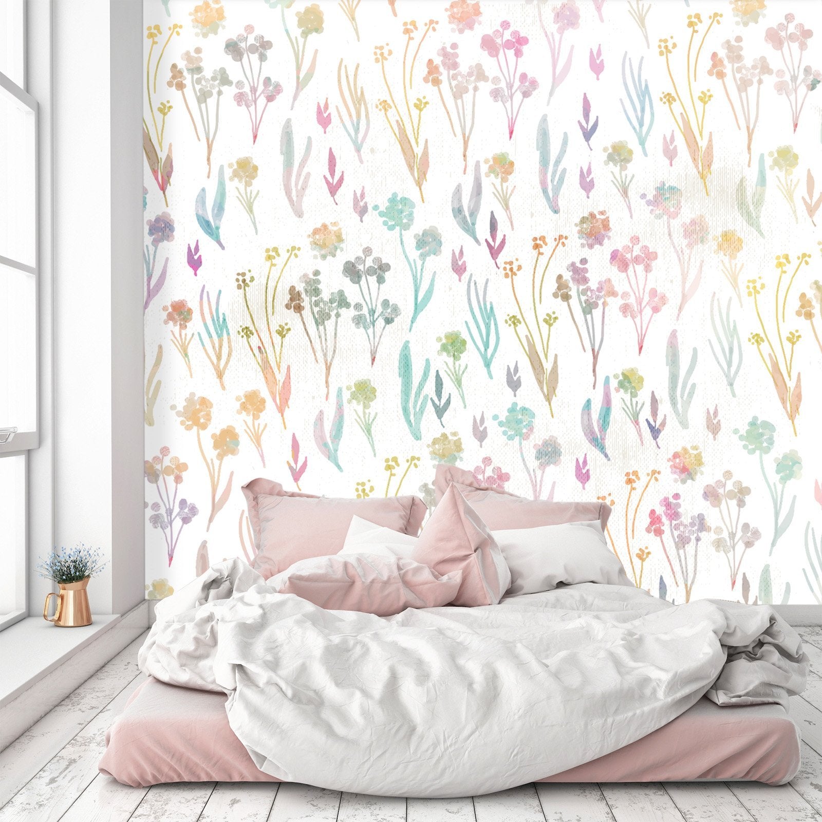 3D Gouache Flower 239 Wallpaper AJ Wallpaper 