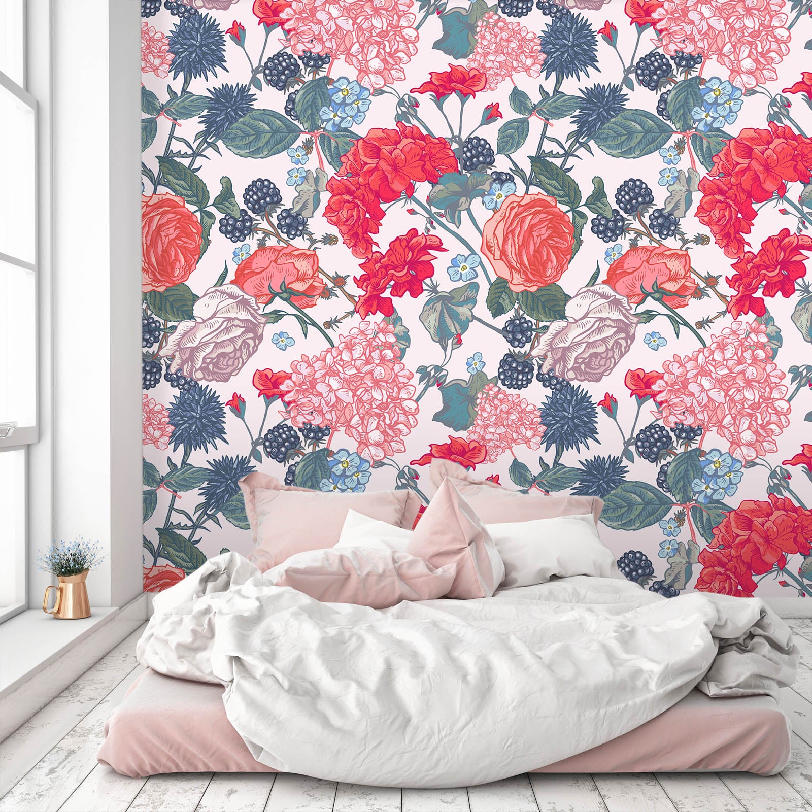 3D Safflower Grape 52 Wall Murals