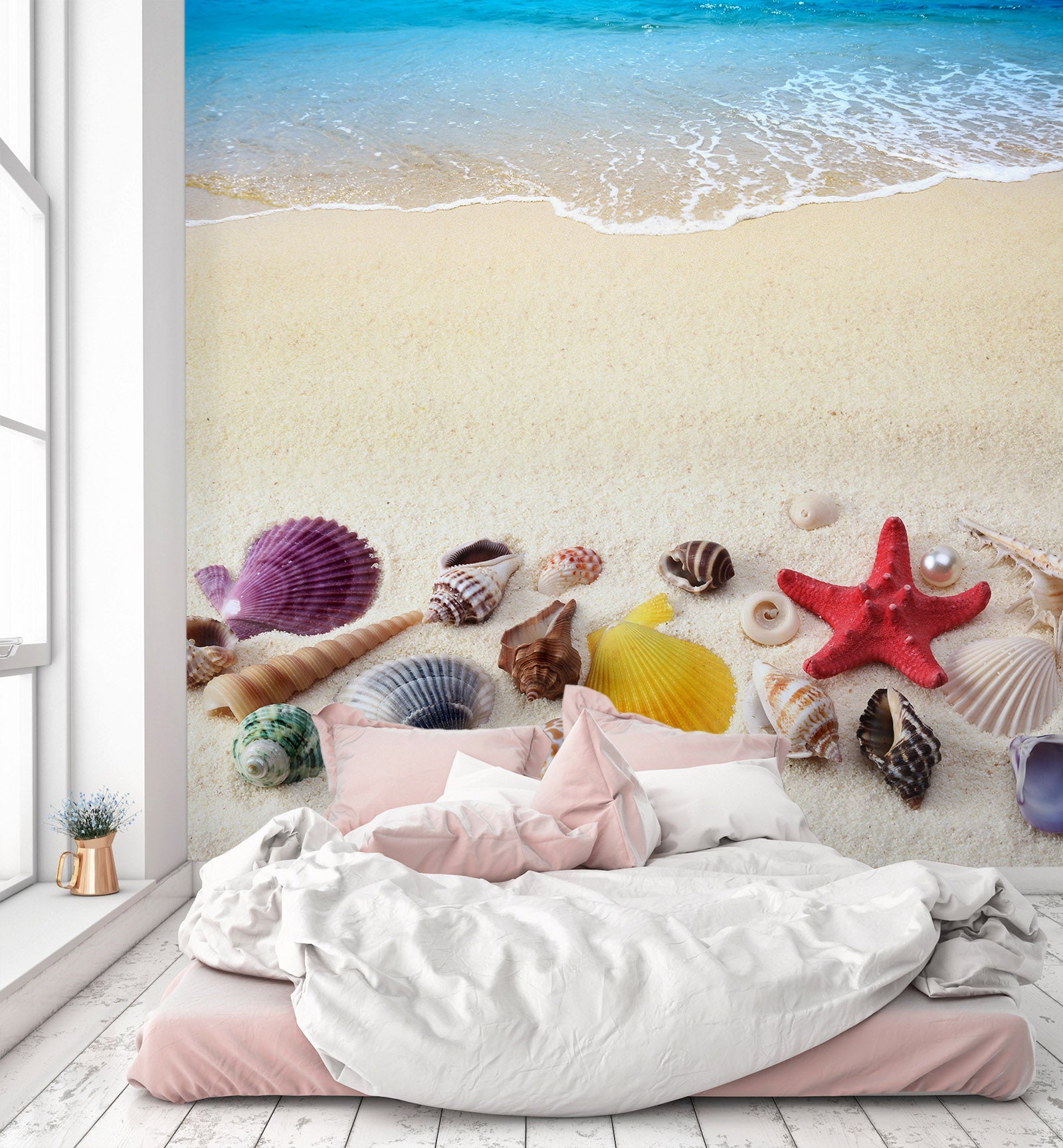 3D Beach Starfish 57243 Wall Murals