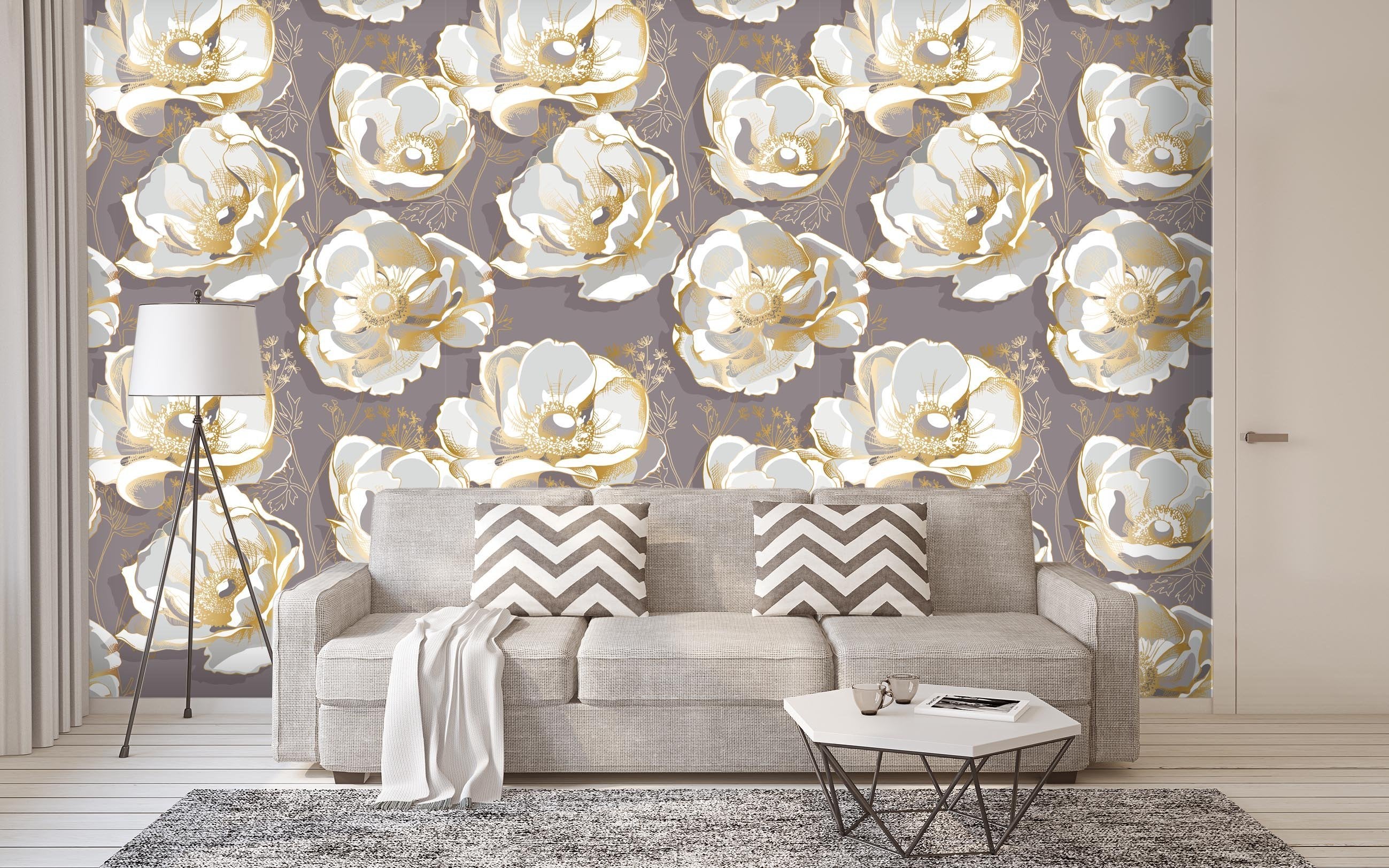 3D Lovely Flower 071 Wallpaper AJ Wallpaper 