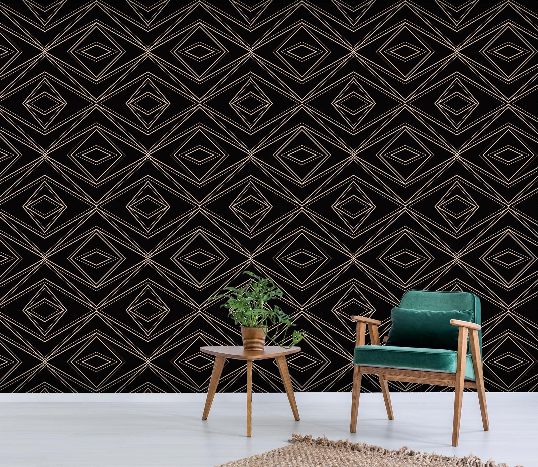 3D Square Pattern 301 Wallpaper AJ Wallpaper 