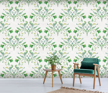 3D Leaf Pattern 407 Wallpaper AJ Wallpaper 