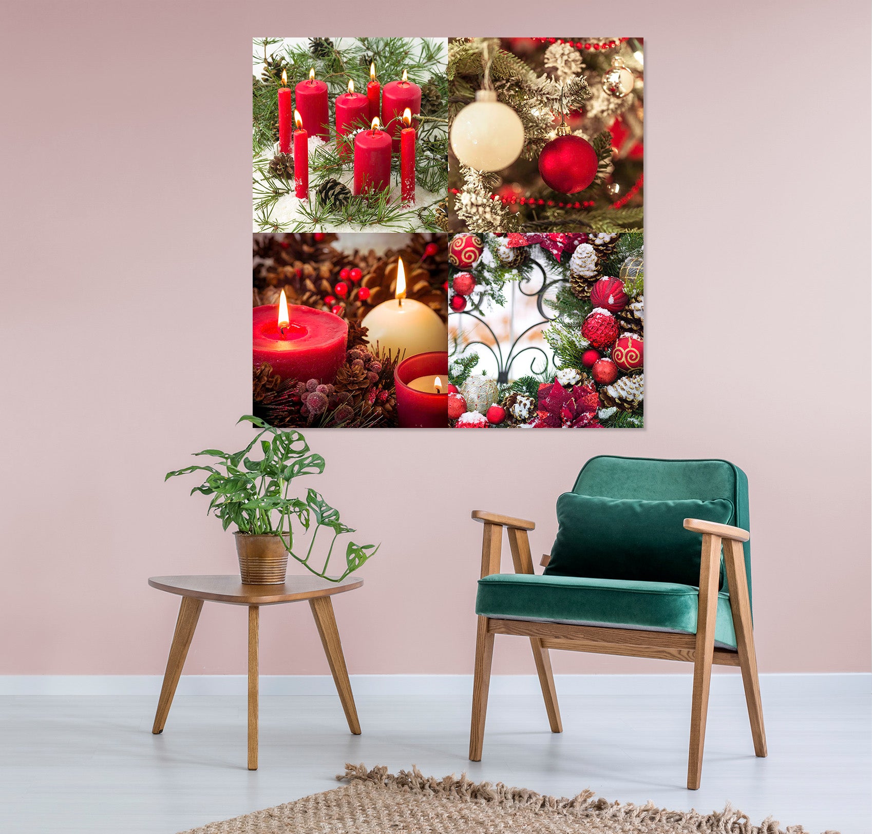 3D Red Lantern 046 Assaf Frank Wall Sticker