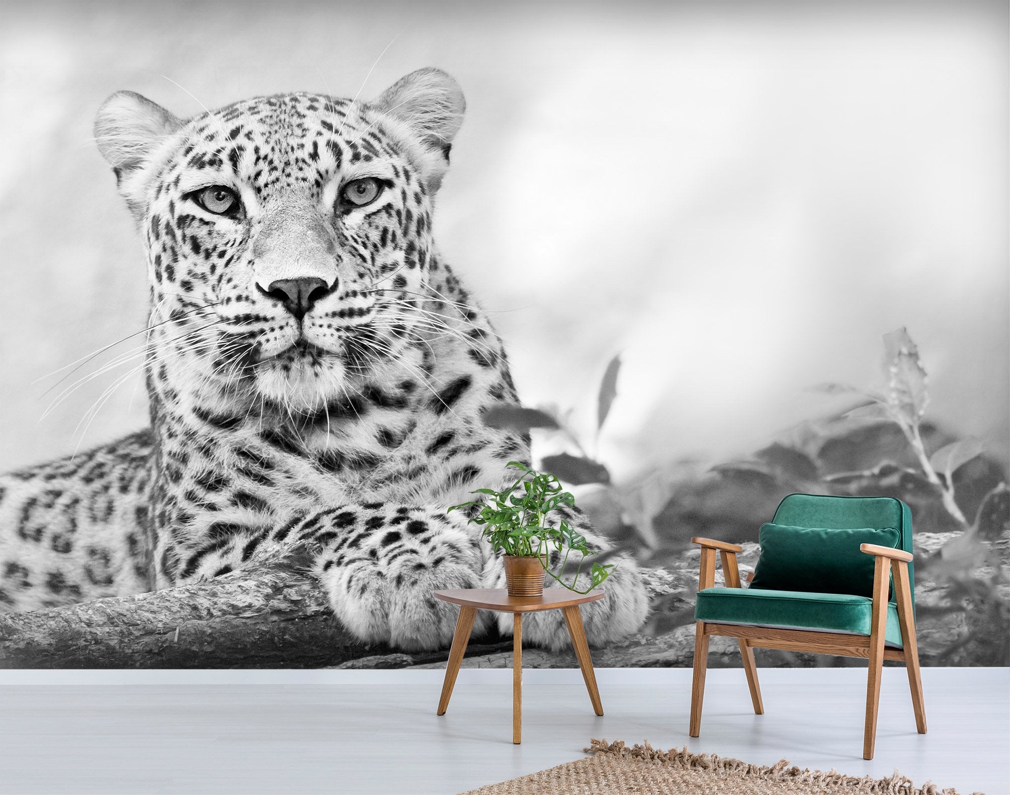 3D Smoke Leopard 241 Wallpaper AJ Wallpaper 