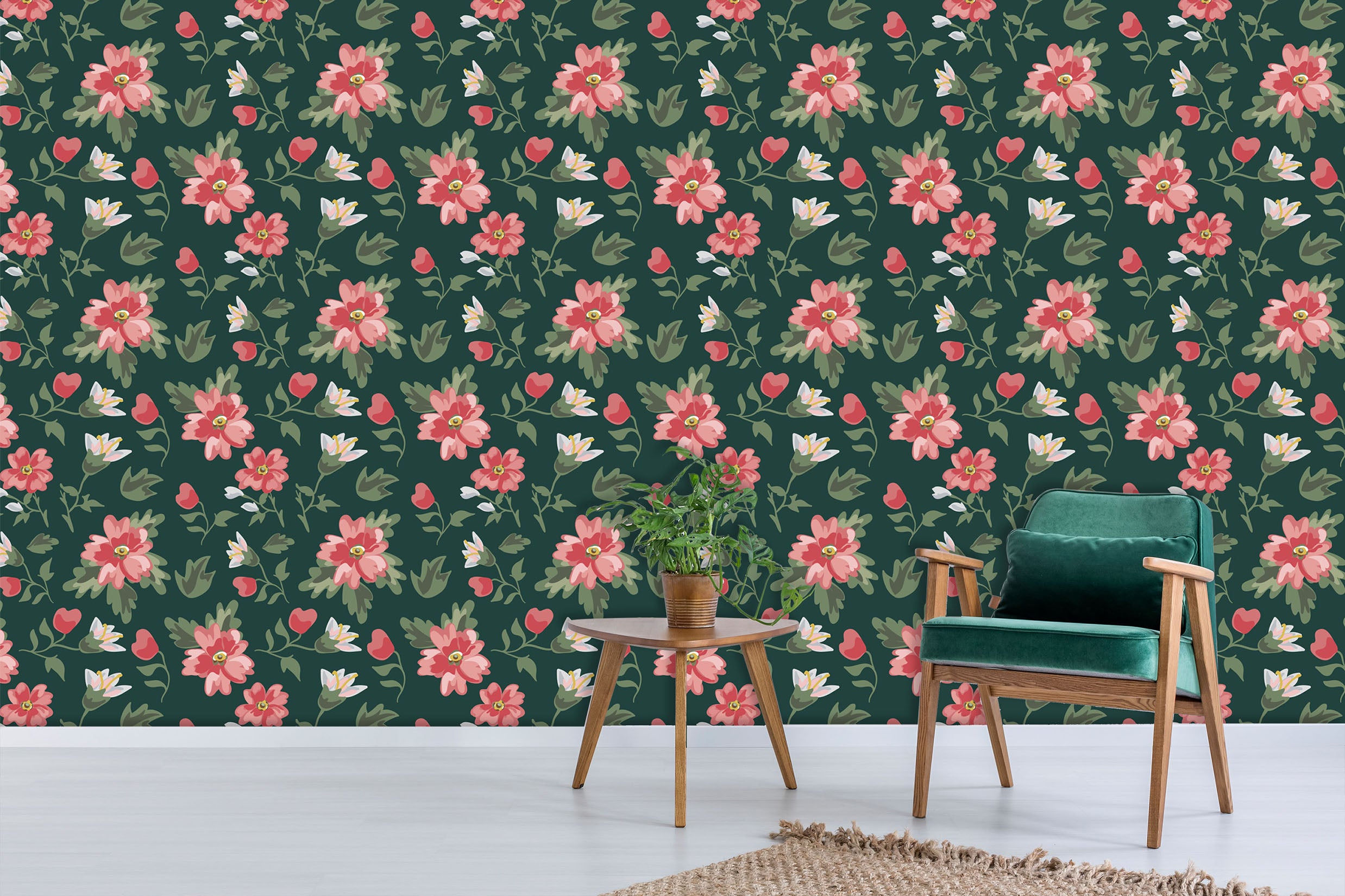 3D Flower Pattern 301