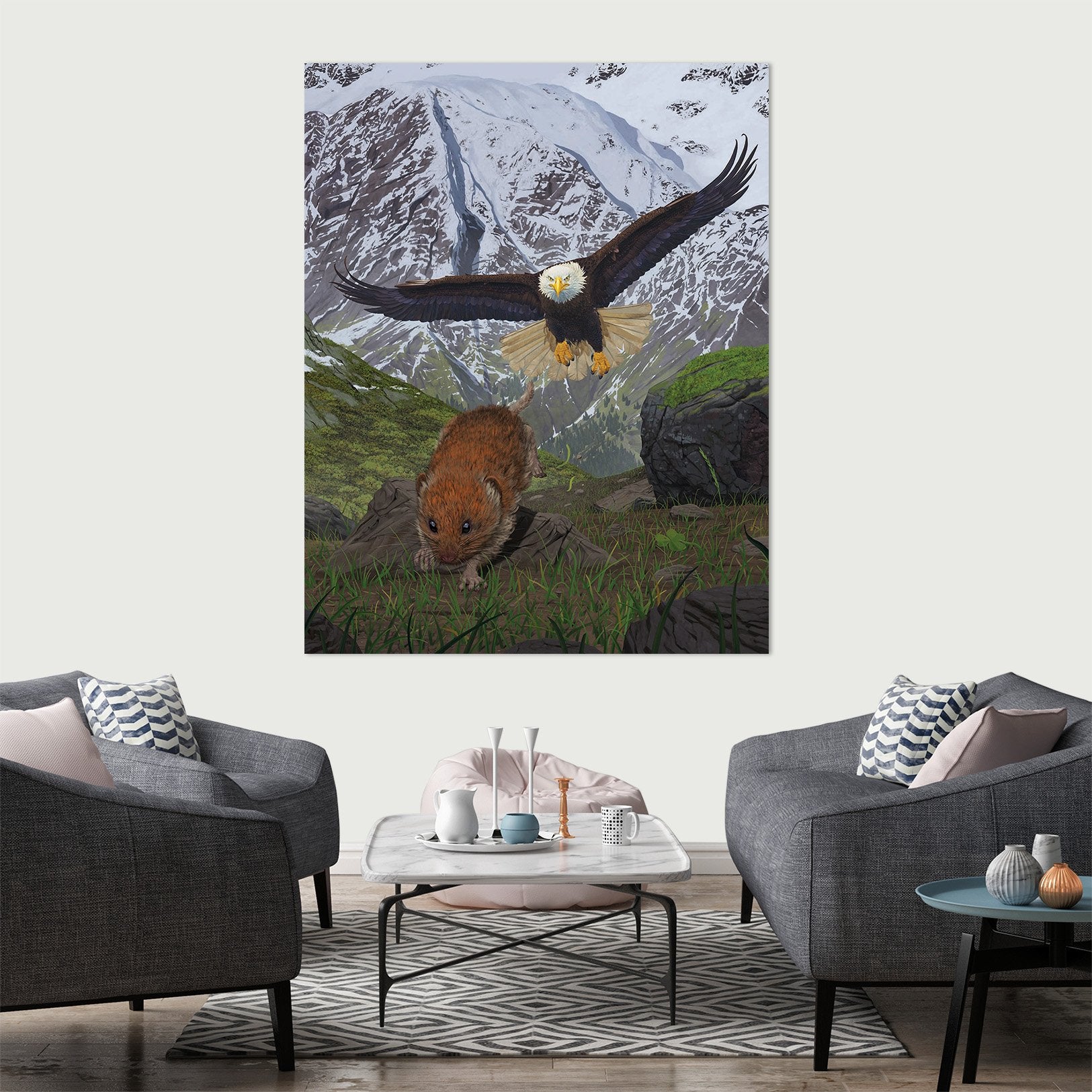 3D Alaska 007 Vincent Hie Wall Sticker Wallpaper AJ Wallpaper 2 