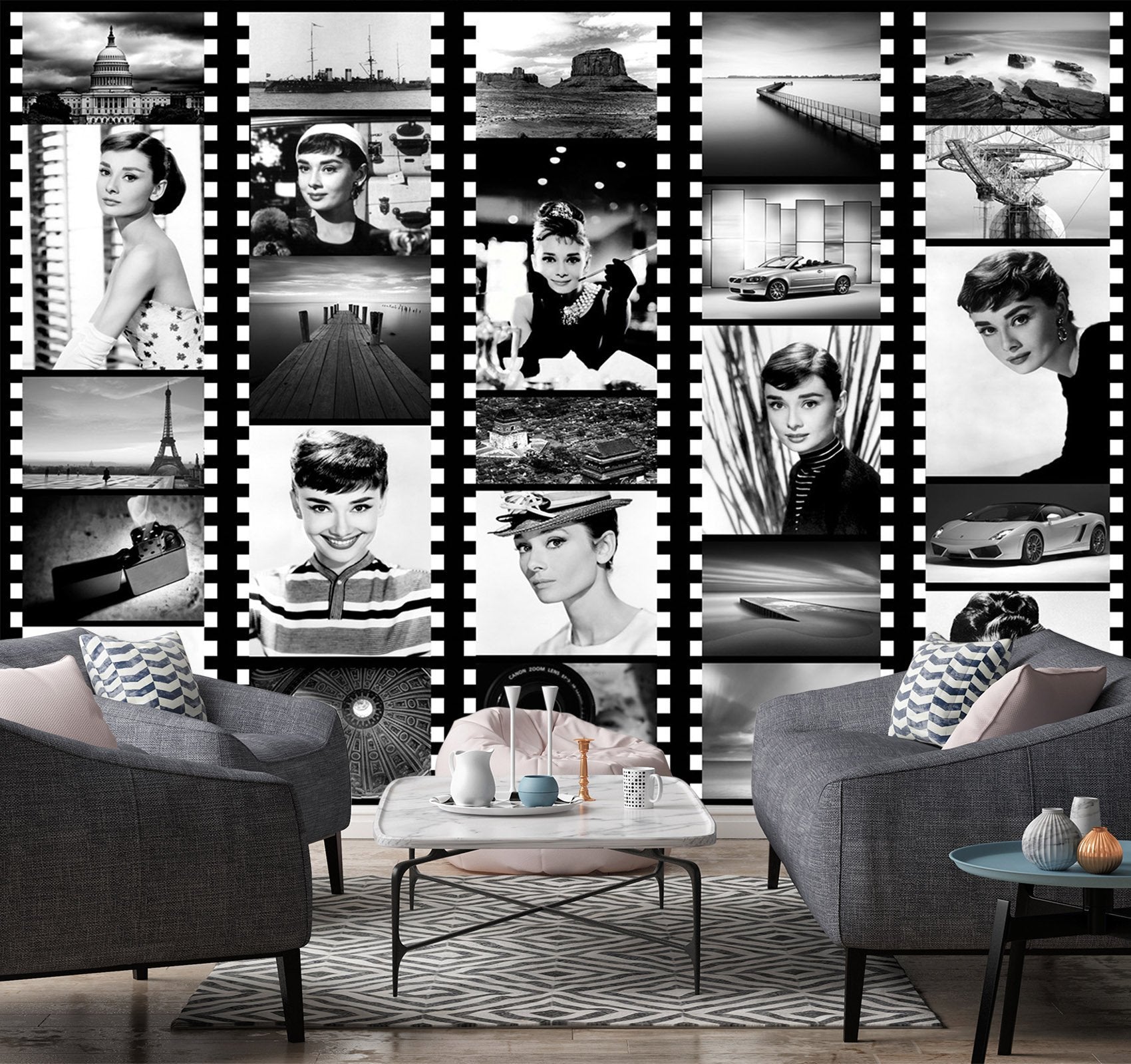 3D Negative Film Woman 471 Wallpaper AJ Wallpaper 2 