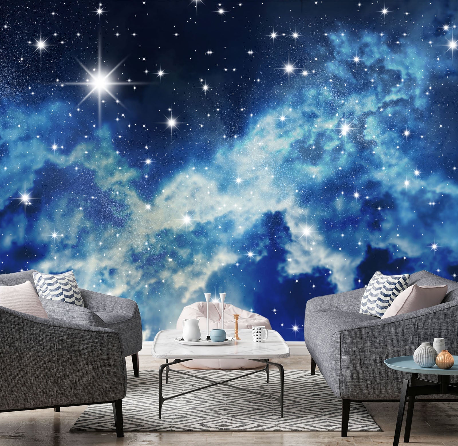 3D Starry Sky 39 Wall Murals Wallpaper AJ Wallpaper 2 