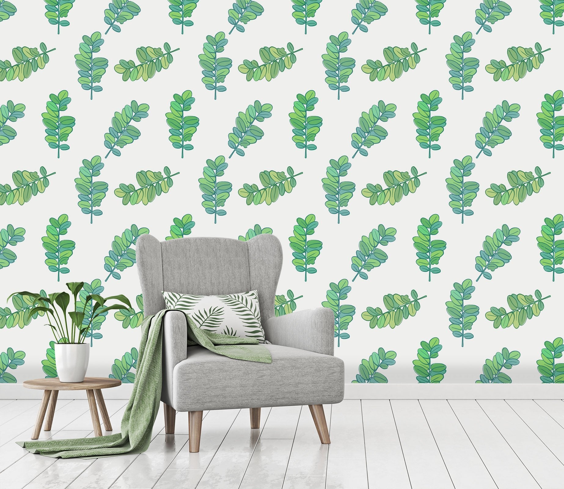 3D Green Grass Falling 620 Wallpaper AJ Wallpaper 