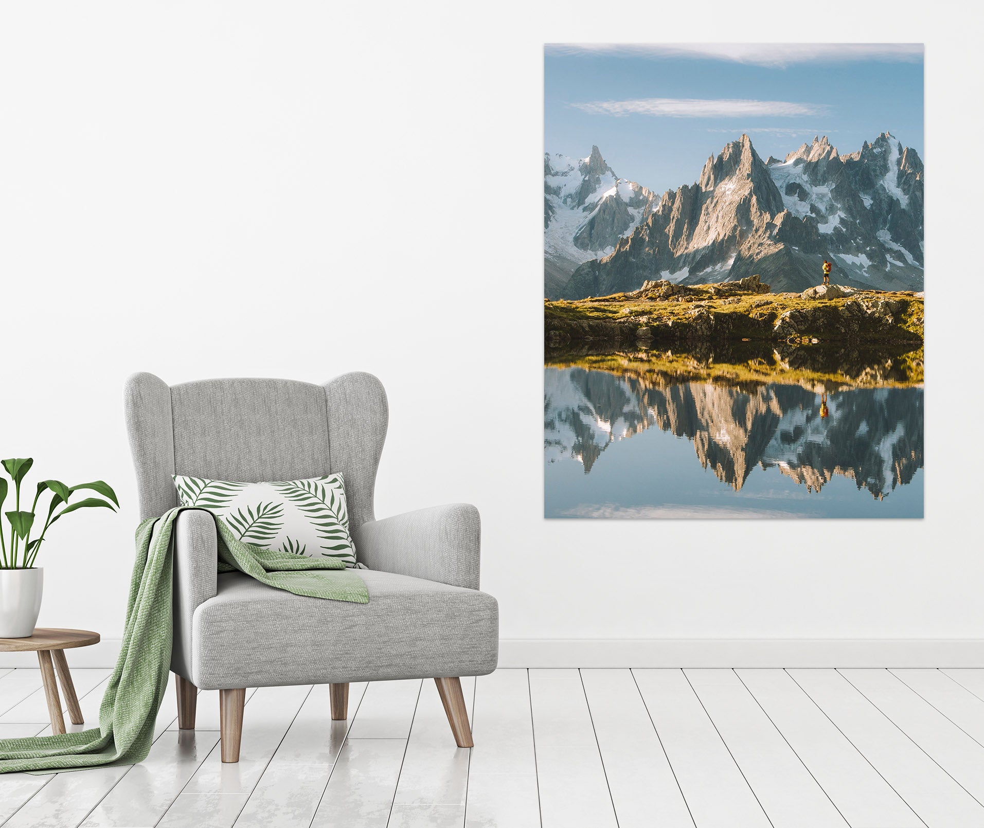 3D Snow Mountain 1007 Wall Sticker