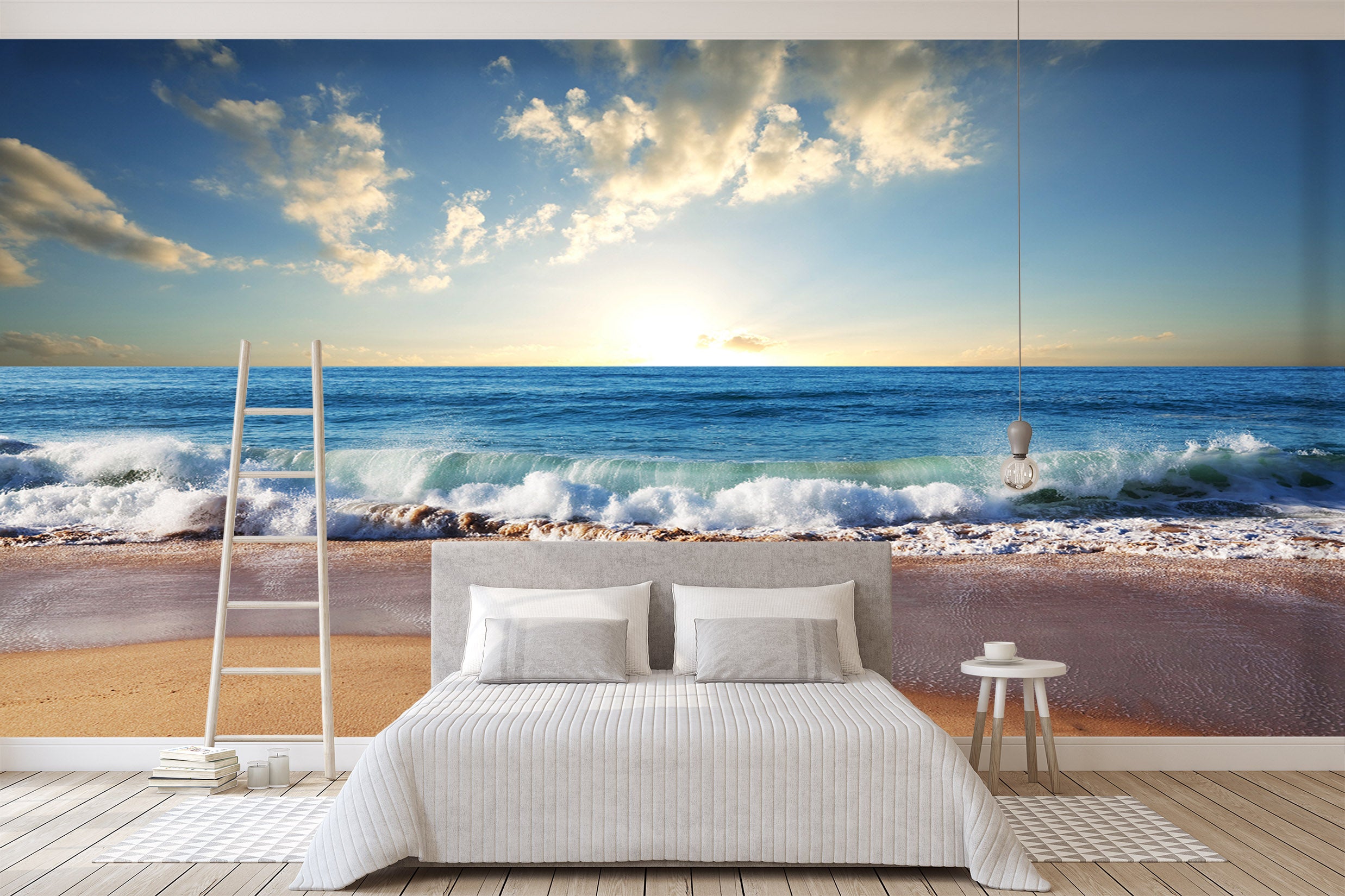 3D Sea Beach 112 Wall Murals