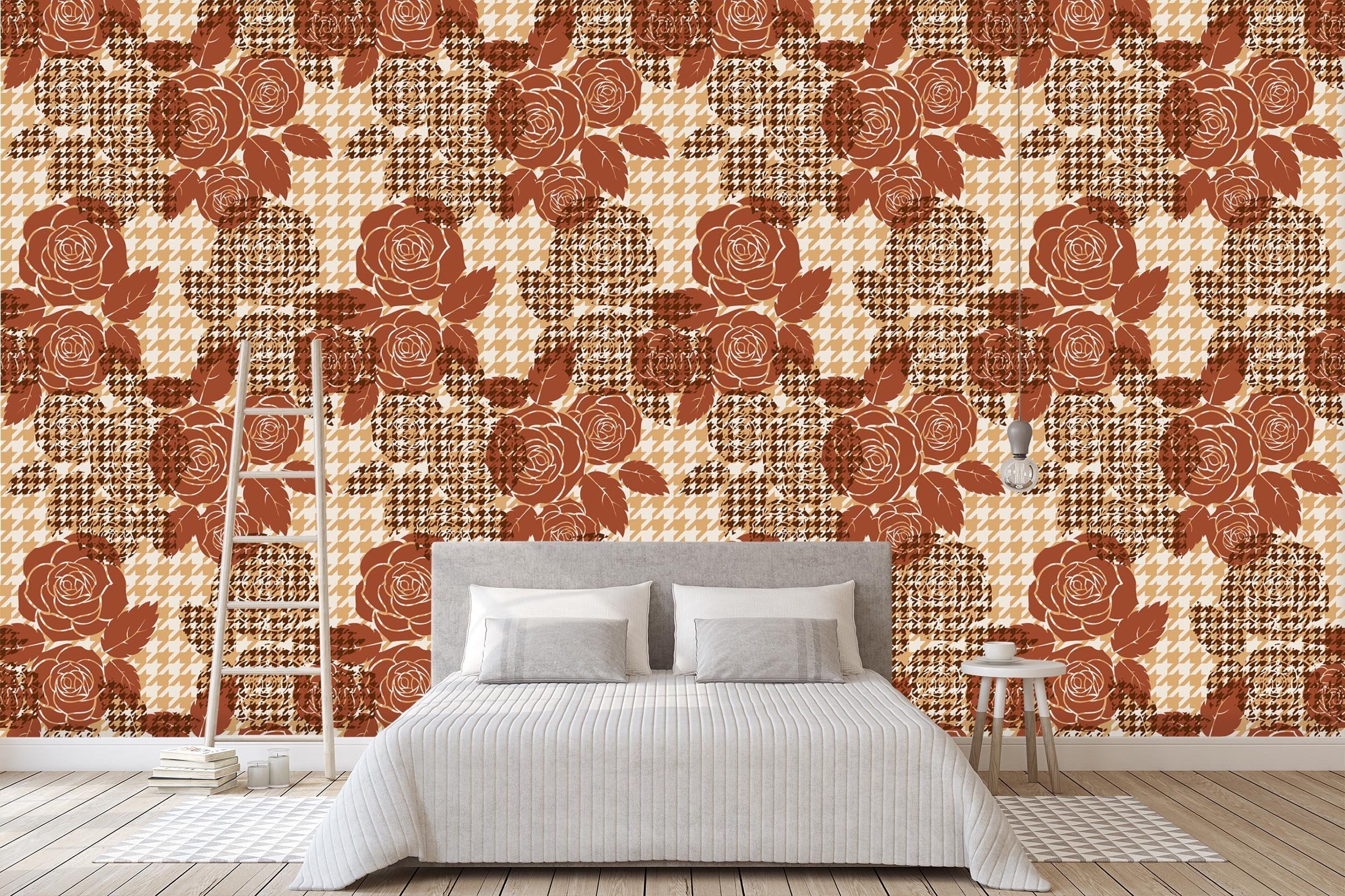 3D Flower Pattern Stitching 314 Wallpaper AJ Wallpaper 