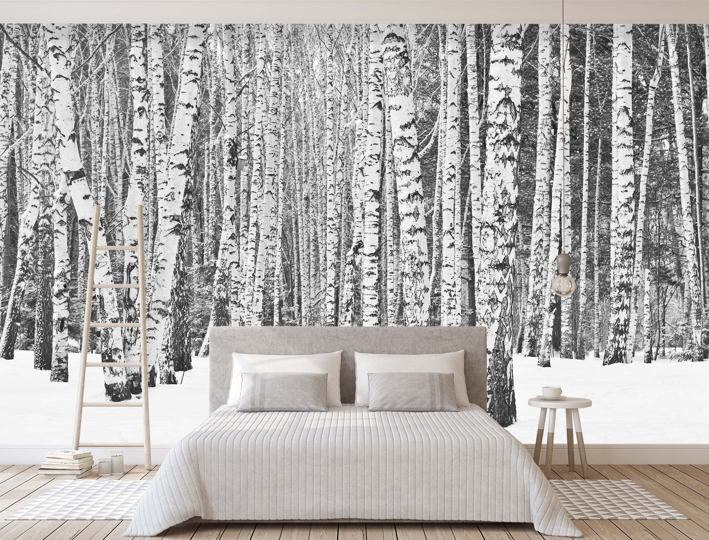 3D Snow Tree 069 Wallpaper AJ Wallpaper 