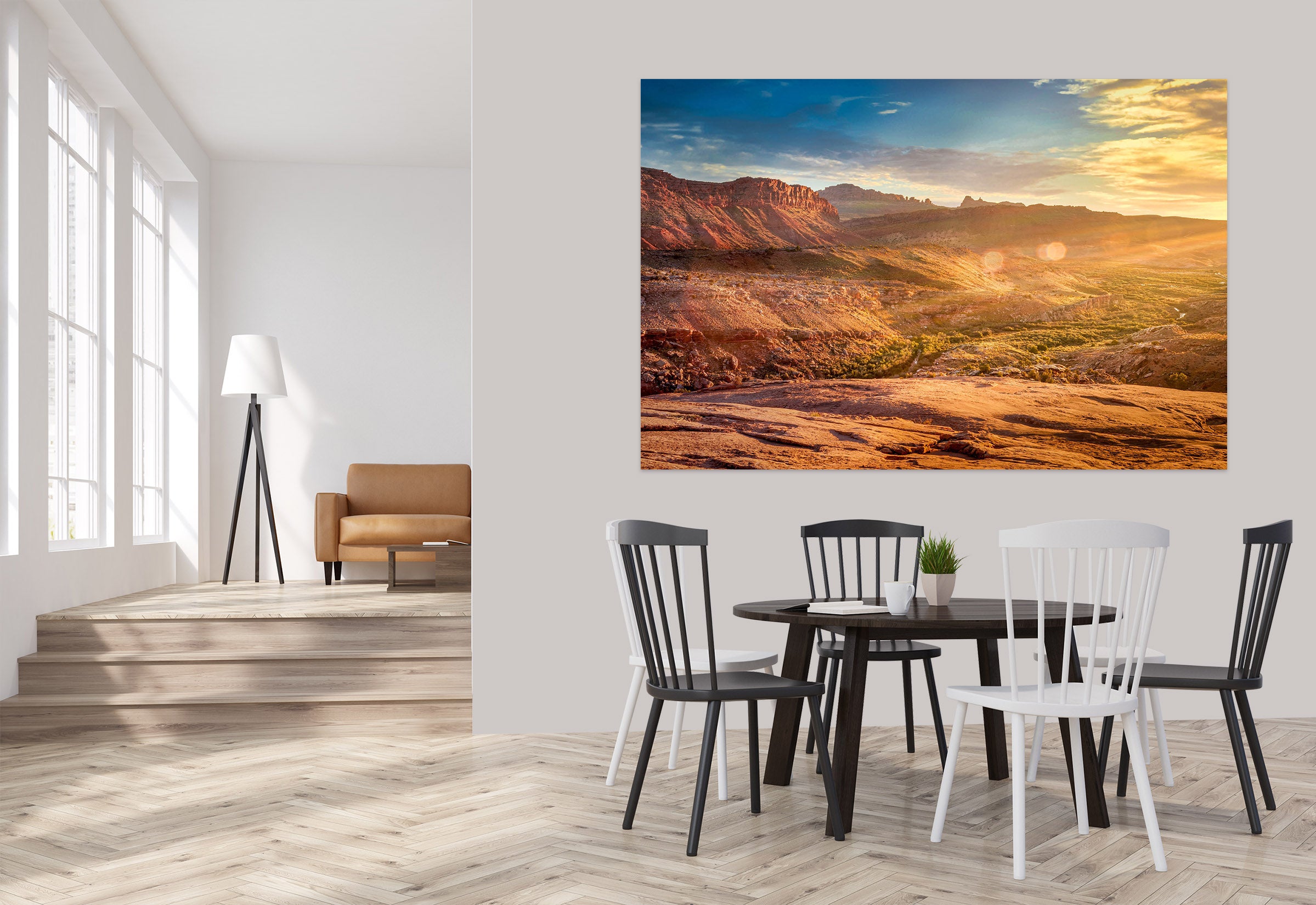 3D Mountain Cloud 4004 Beth Sheridan Wall Sticker