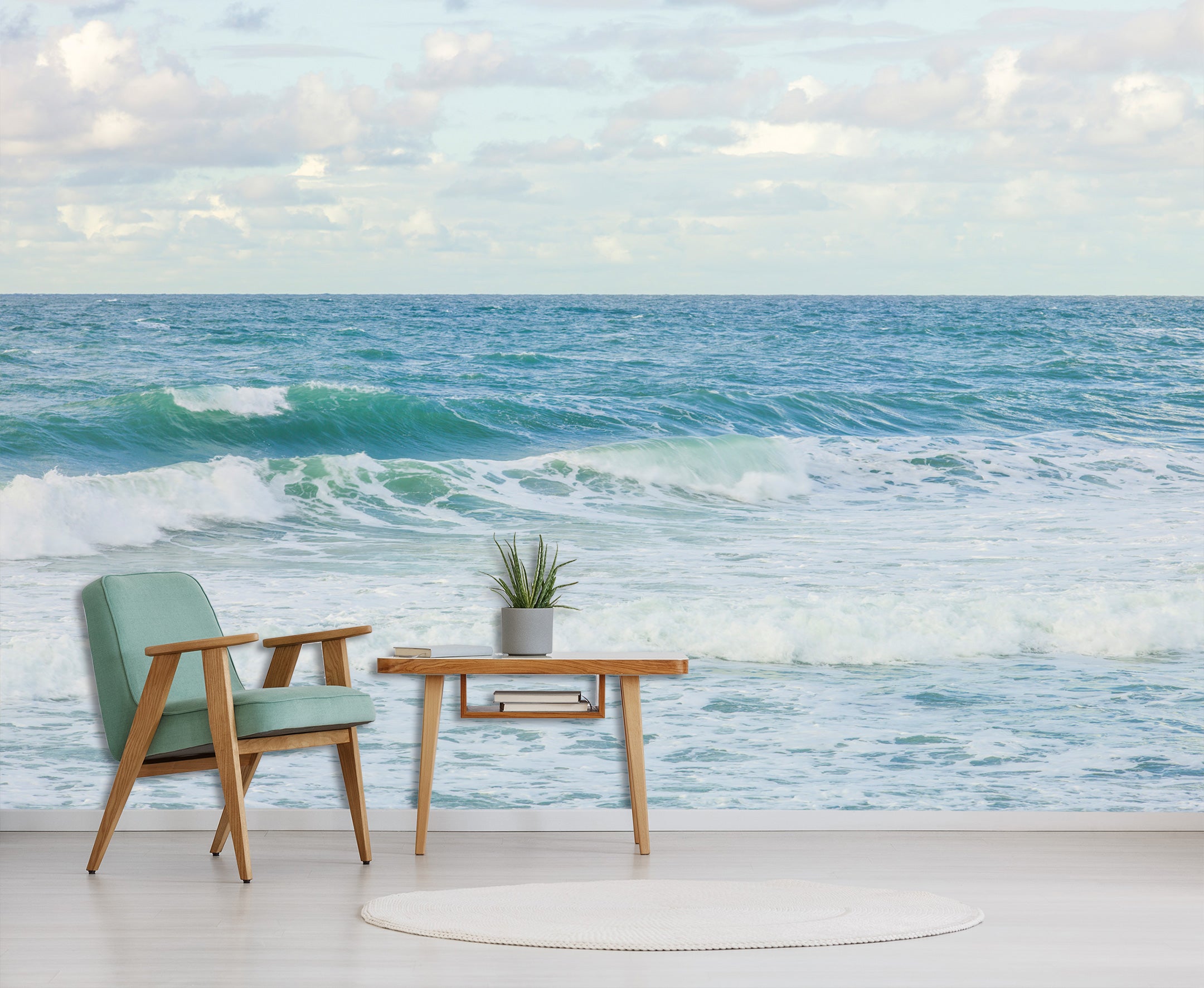 3D Blue Ocean 6227 Assaf Frank Wall Mural Wall Murals