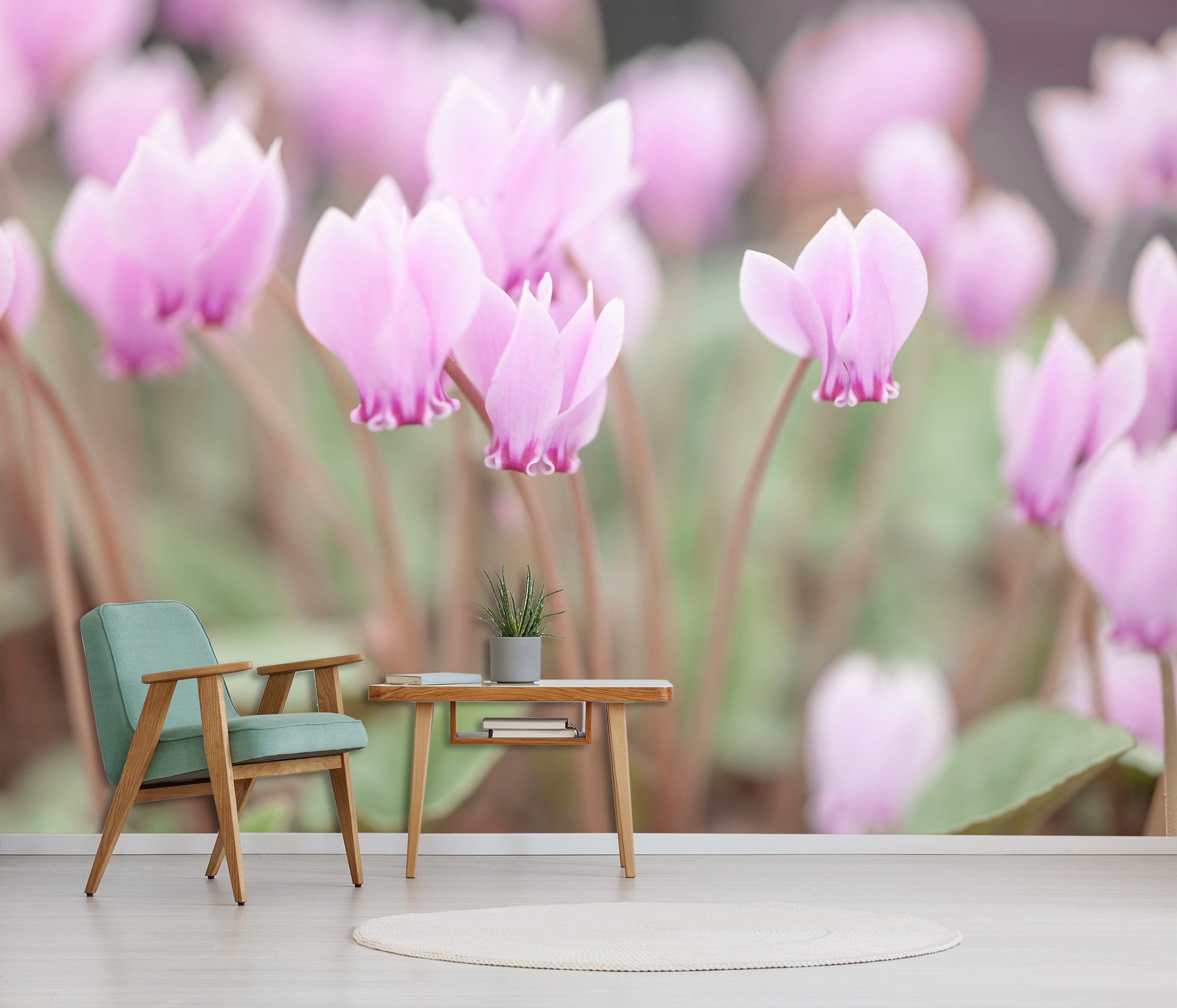 3D Purple Flower 6218 Assaf Frank Wall Mural Wall Murals