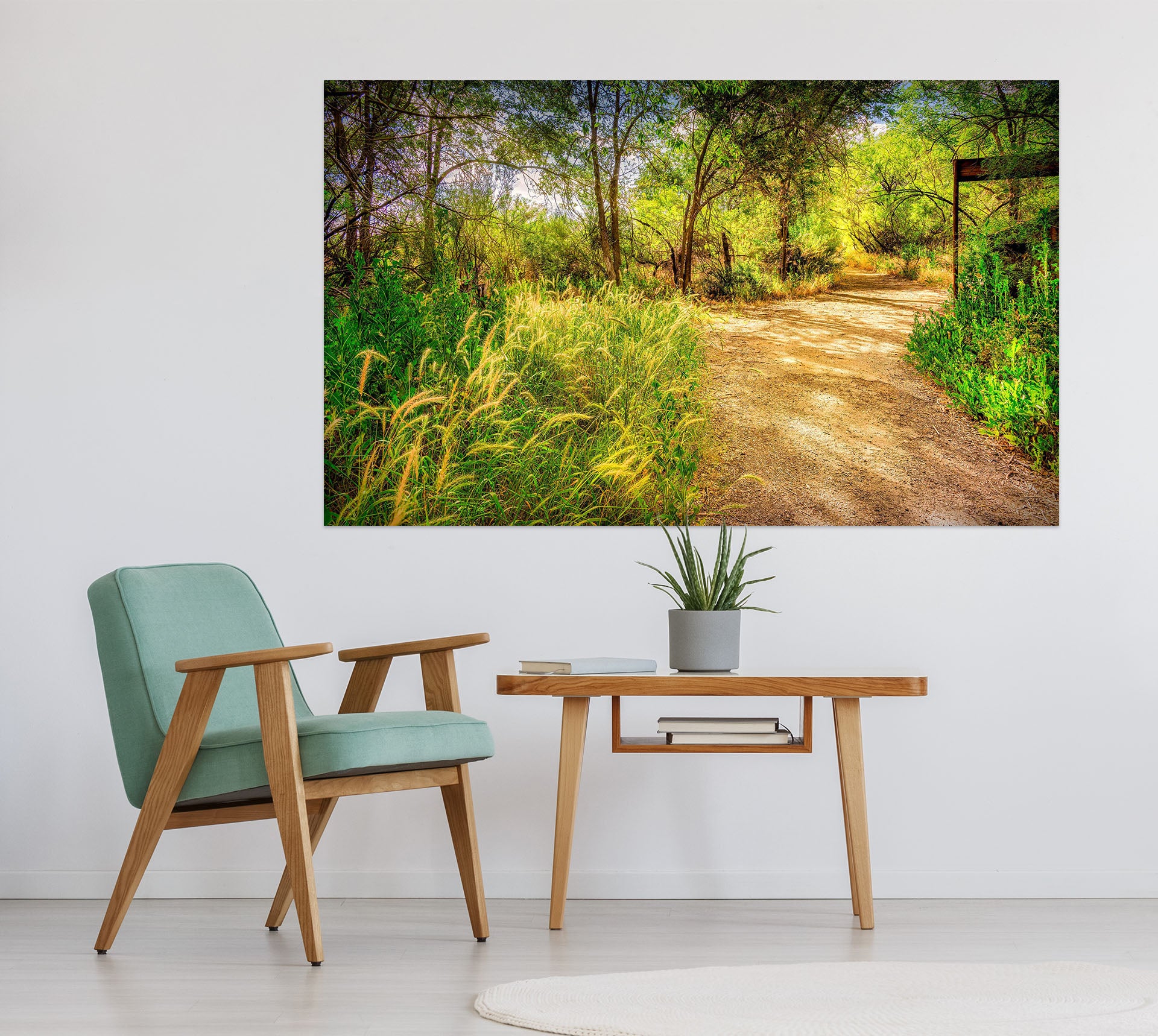 3D Grass Path 4053 Beth Sheridan Wall Sticker