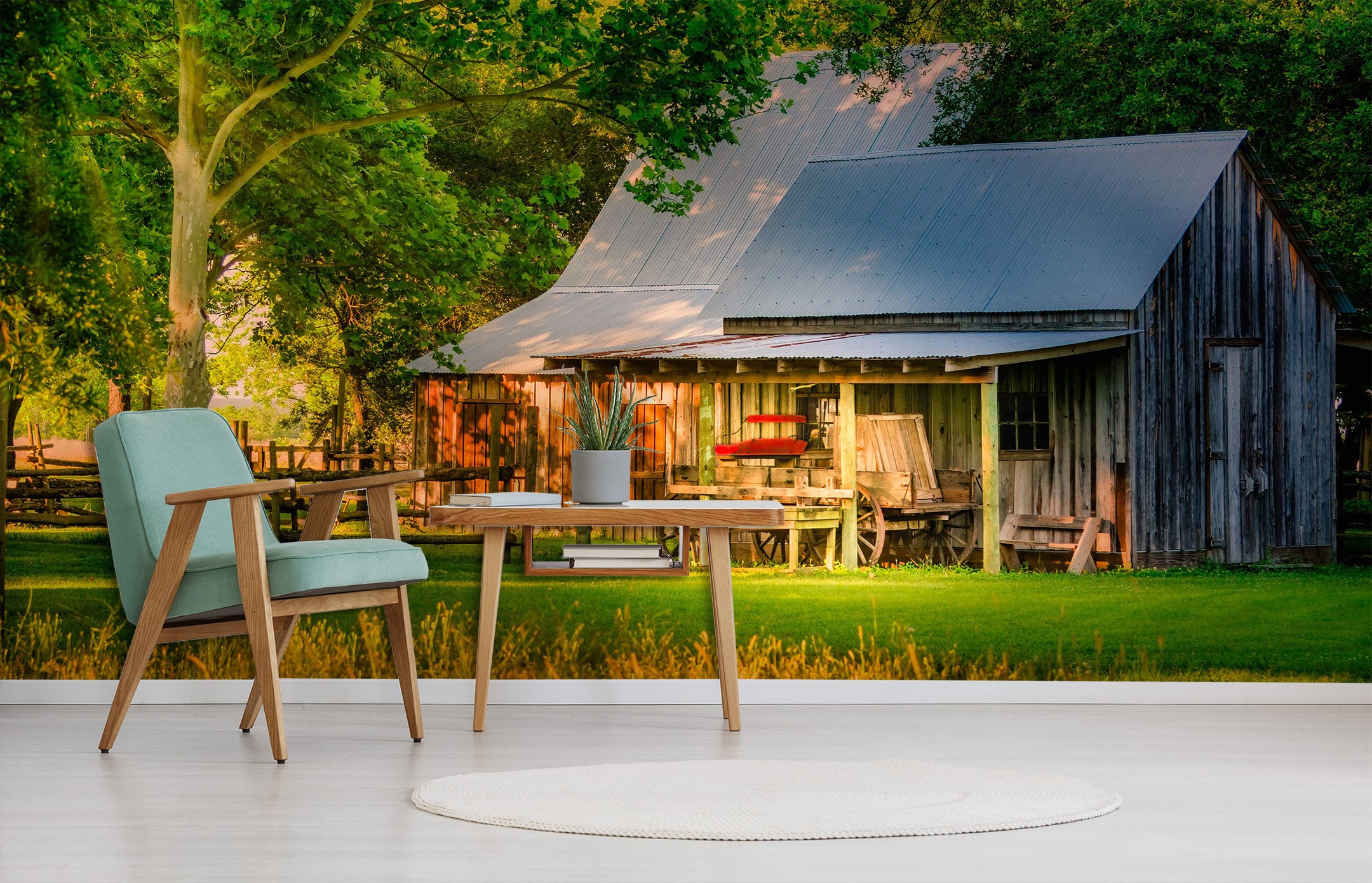 3D Lawn House 5235 Beth Sheridan Wall Mural Wall Murals