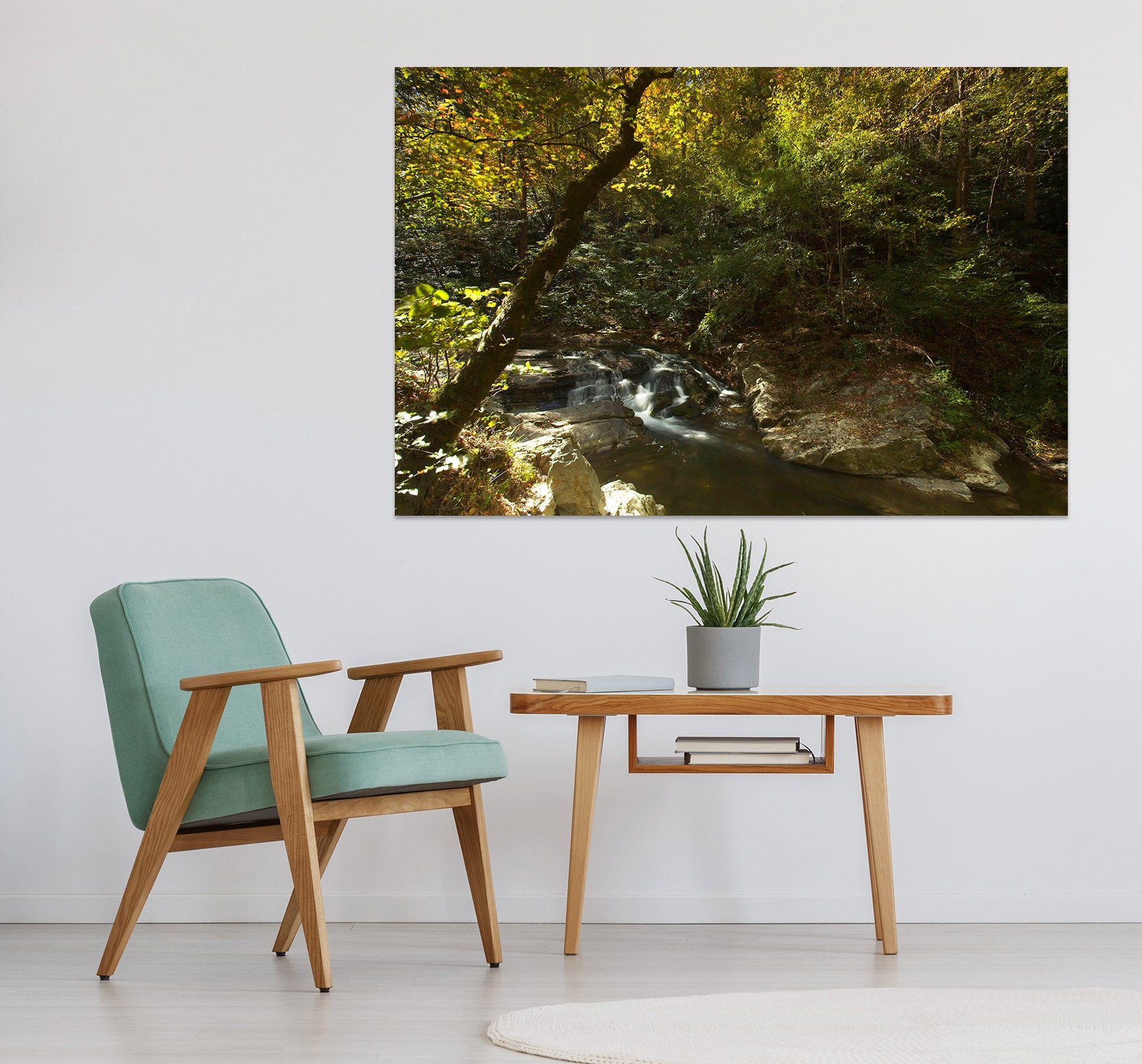 3D Trees Creek 111100 Kathy Barefield Wall Sticker