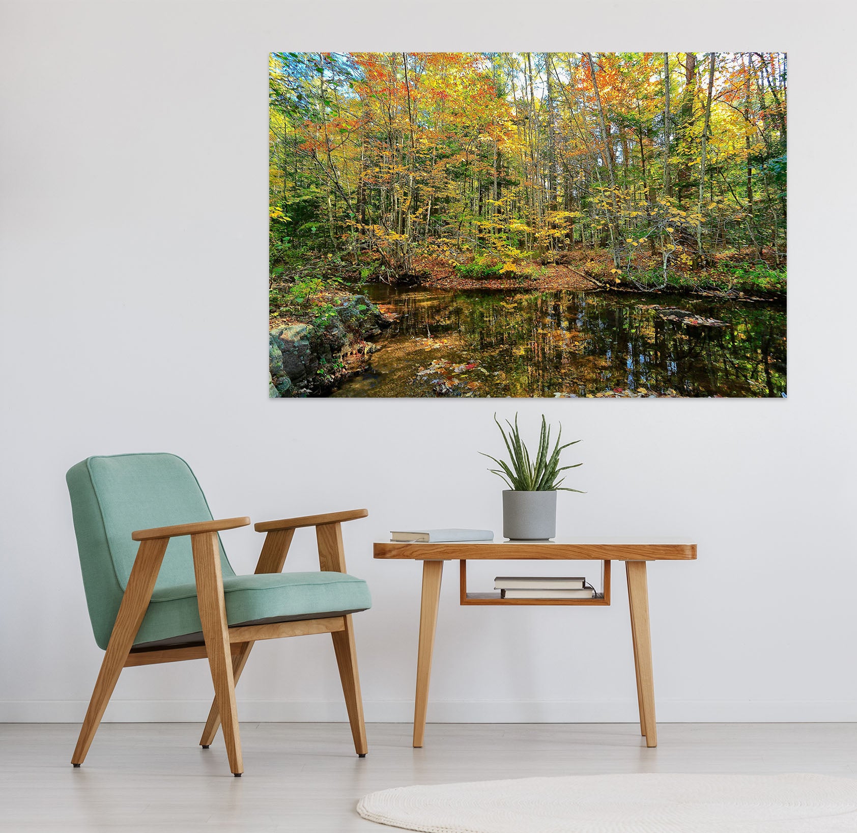 3D Pond Reflections 62123 Kathy Barefield Wall Sticker