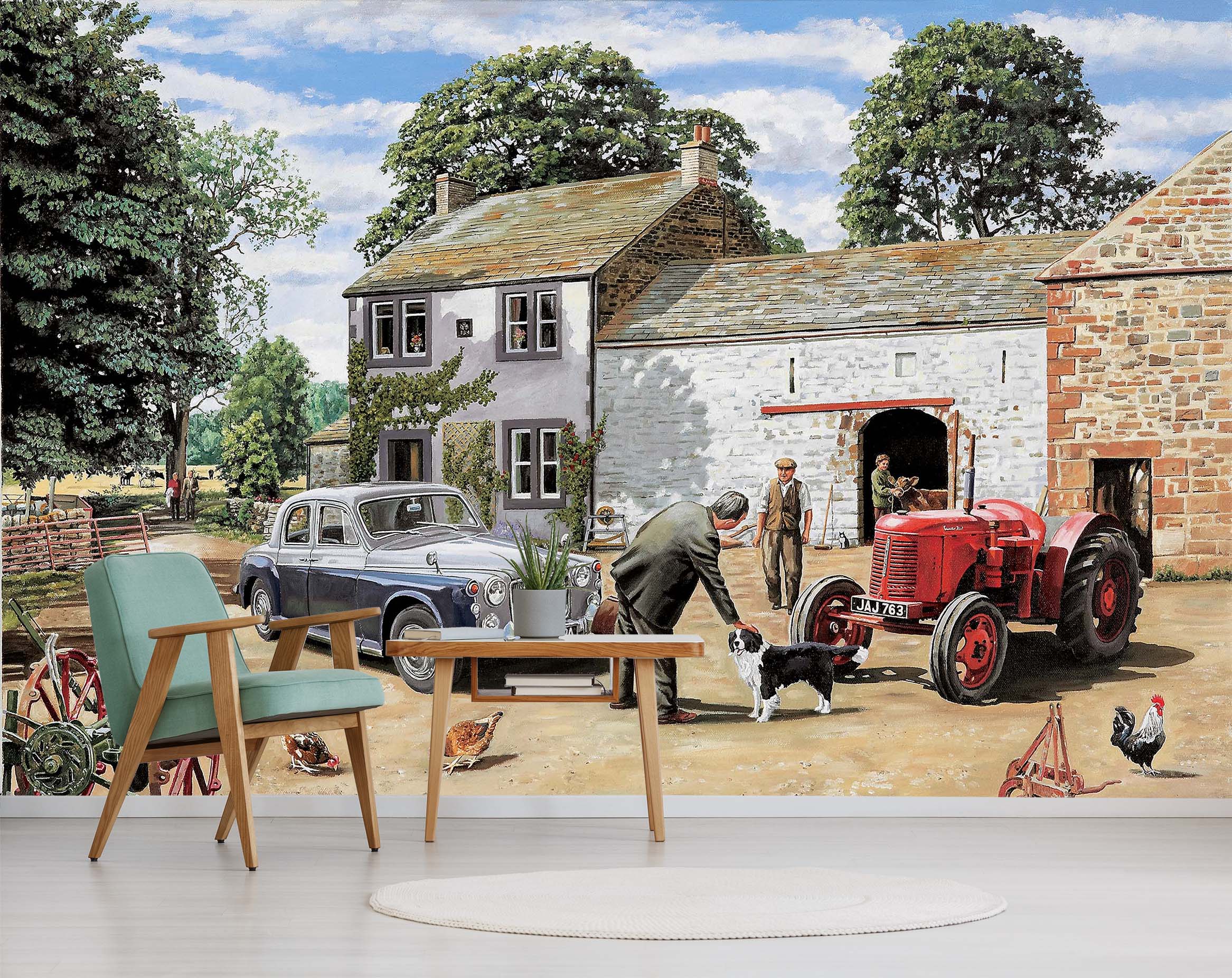 3D Greeting The Vet 1025 Trevor Mitchell Wall Mural Wall Murals