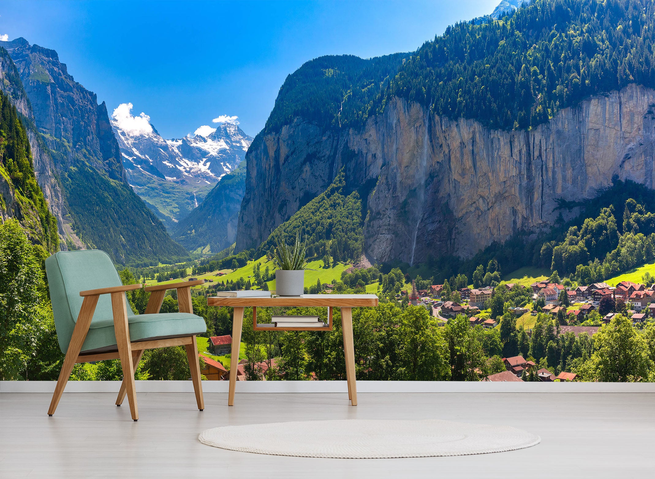 3D Mountains 57230 Wall Murals