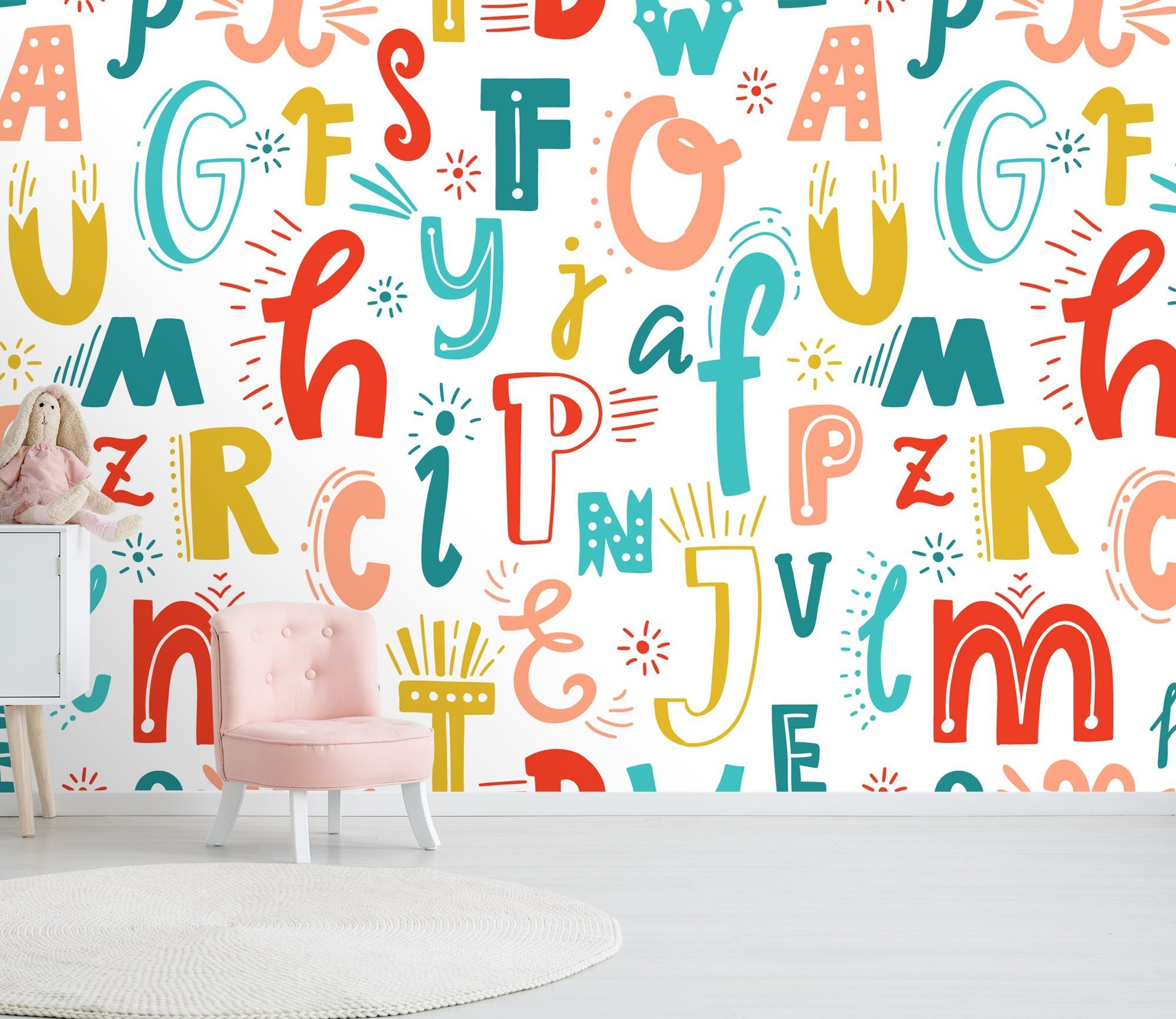 3D Cute Letters 087 Wallpaper AJ Wallpaper 