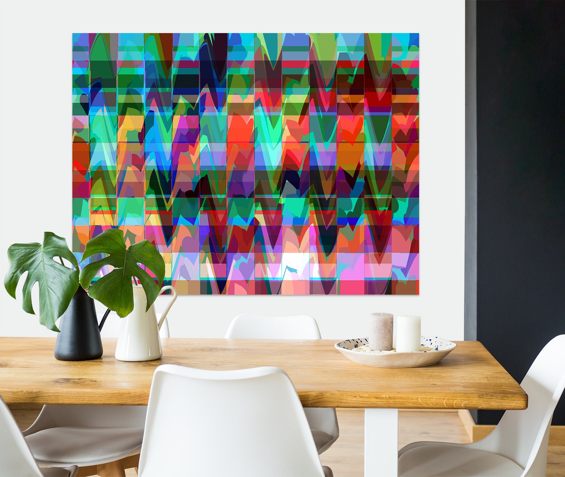 3D Color Waves 71117 Shandra Smith Wall Sticker