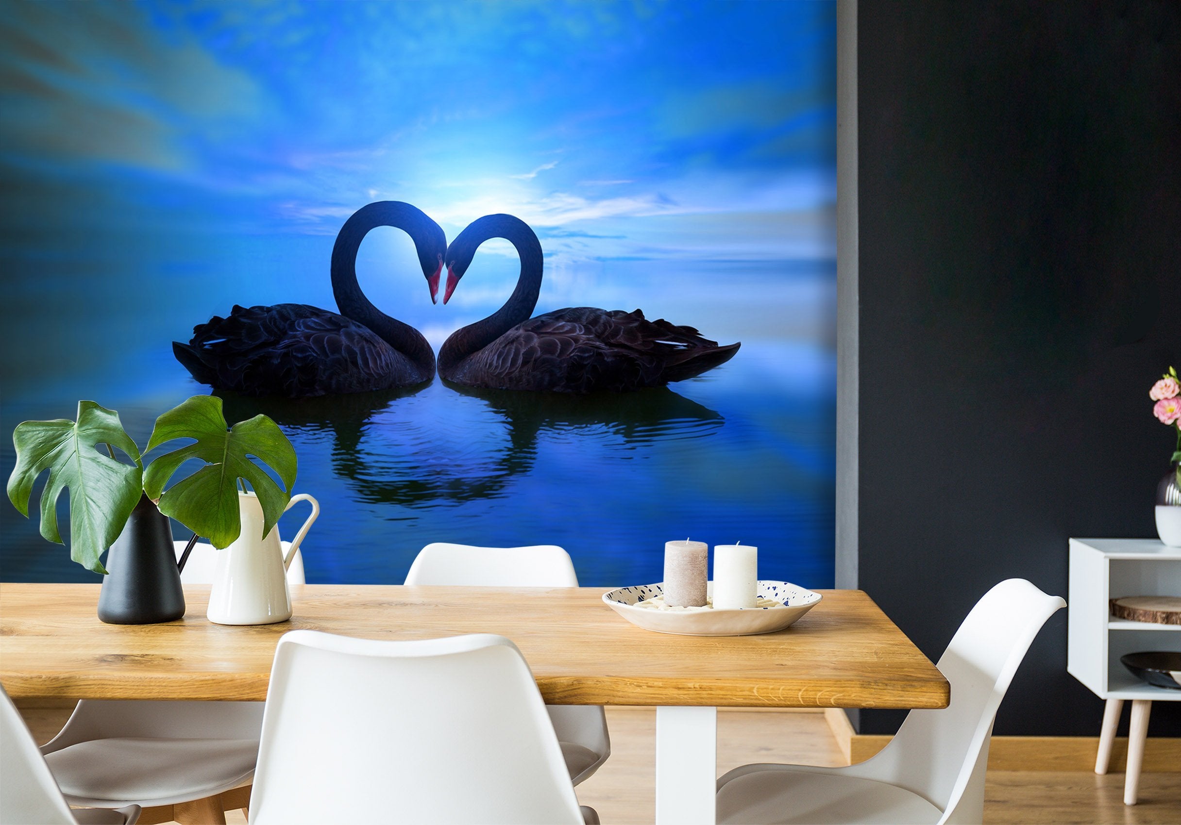 3D Black Swan 638 Wallpaper AJ Wallpaper 2 
