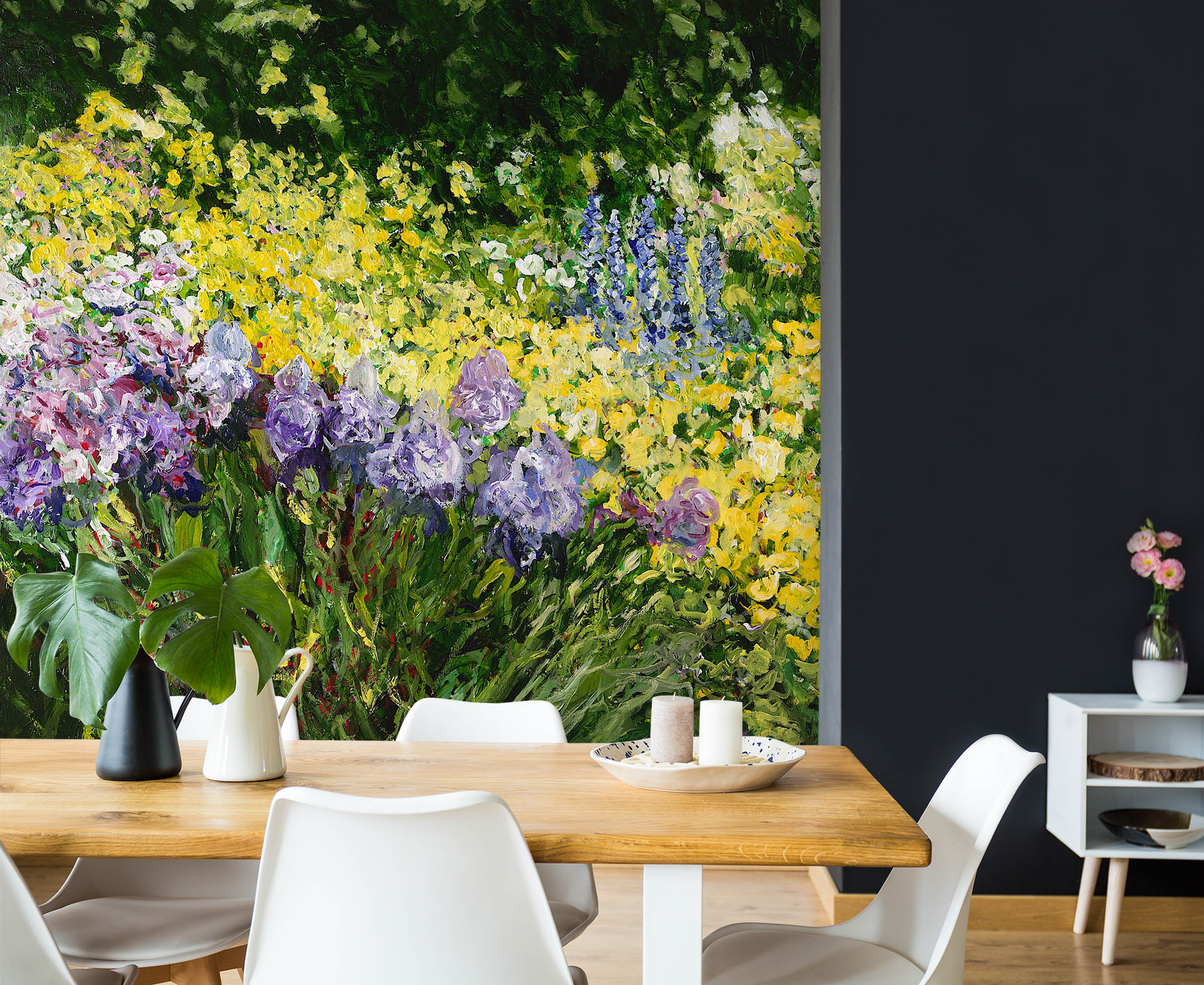 3D Summer Flowers 113 Allan P. Friedlander Wall Mural Wall Murals