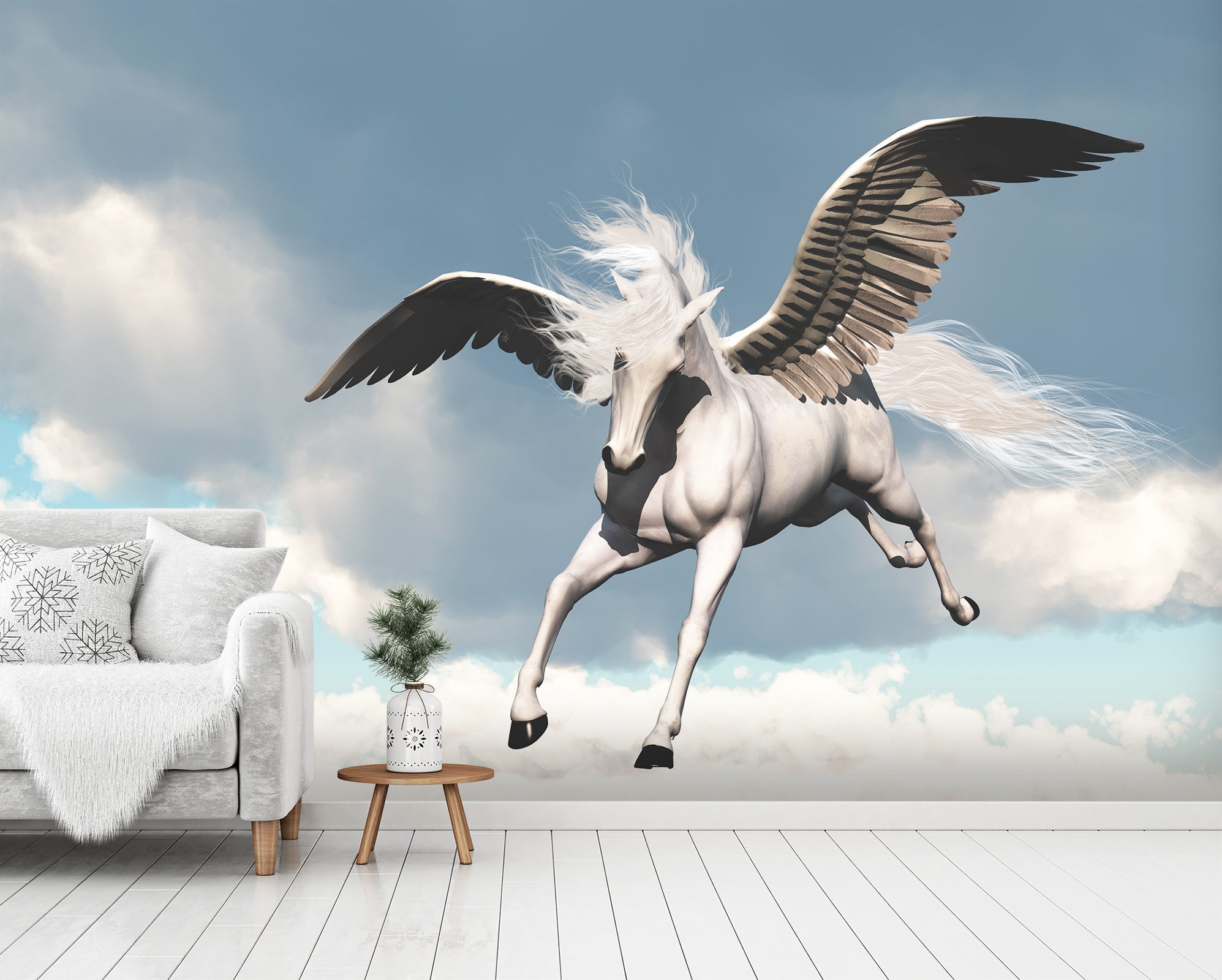 3D Pegasus 1512 Wall Murals