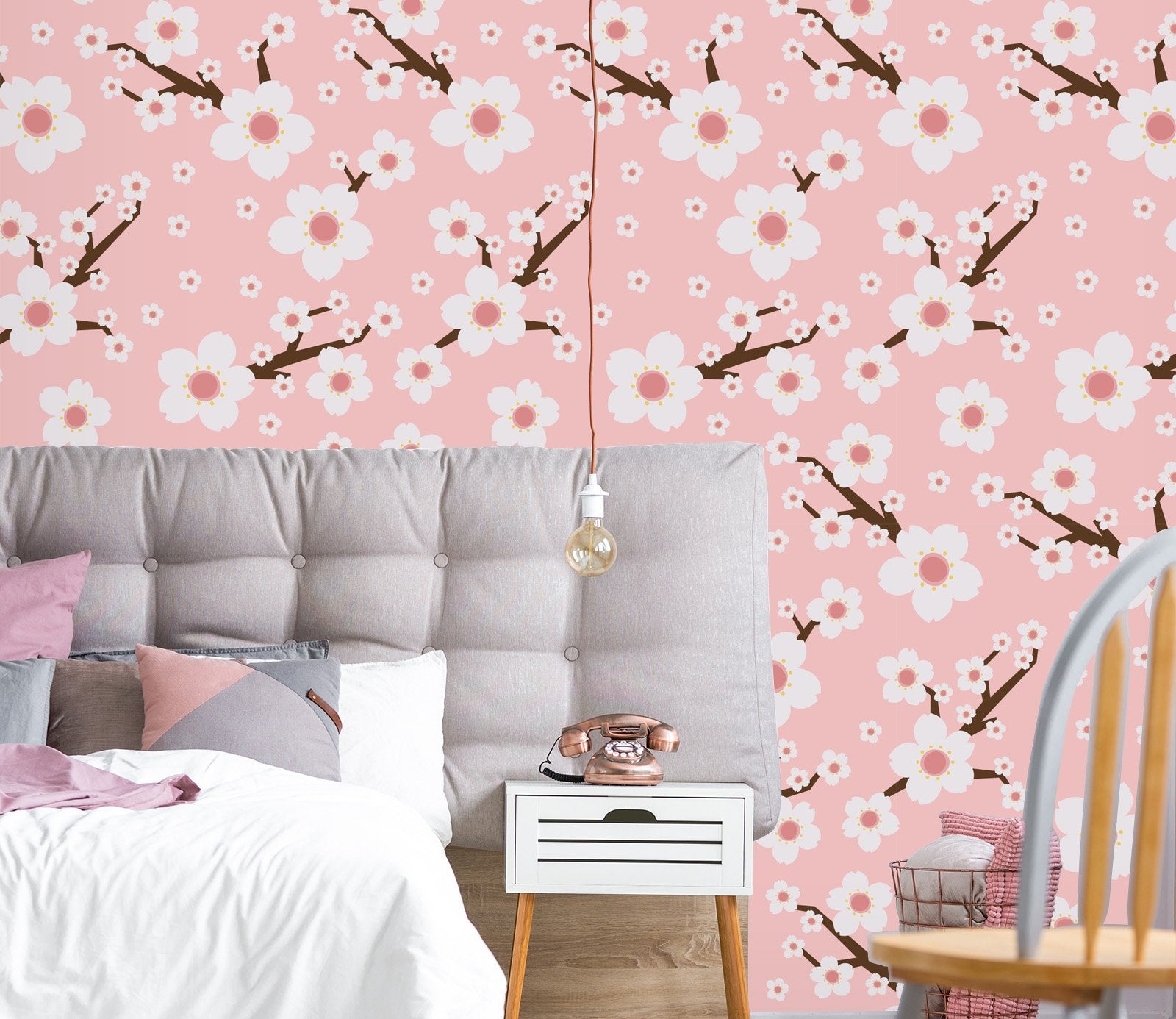 3D Graffiti Plum 223 Wallpaper AJ Wallpaper 