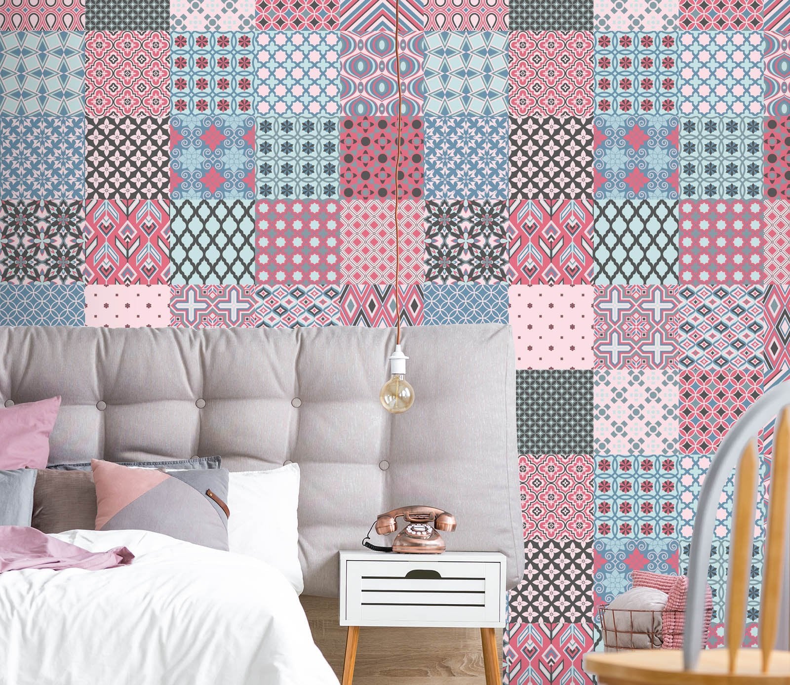 3D Palace Pattern Flower 506 Wallpaper AJ Wallpaper 