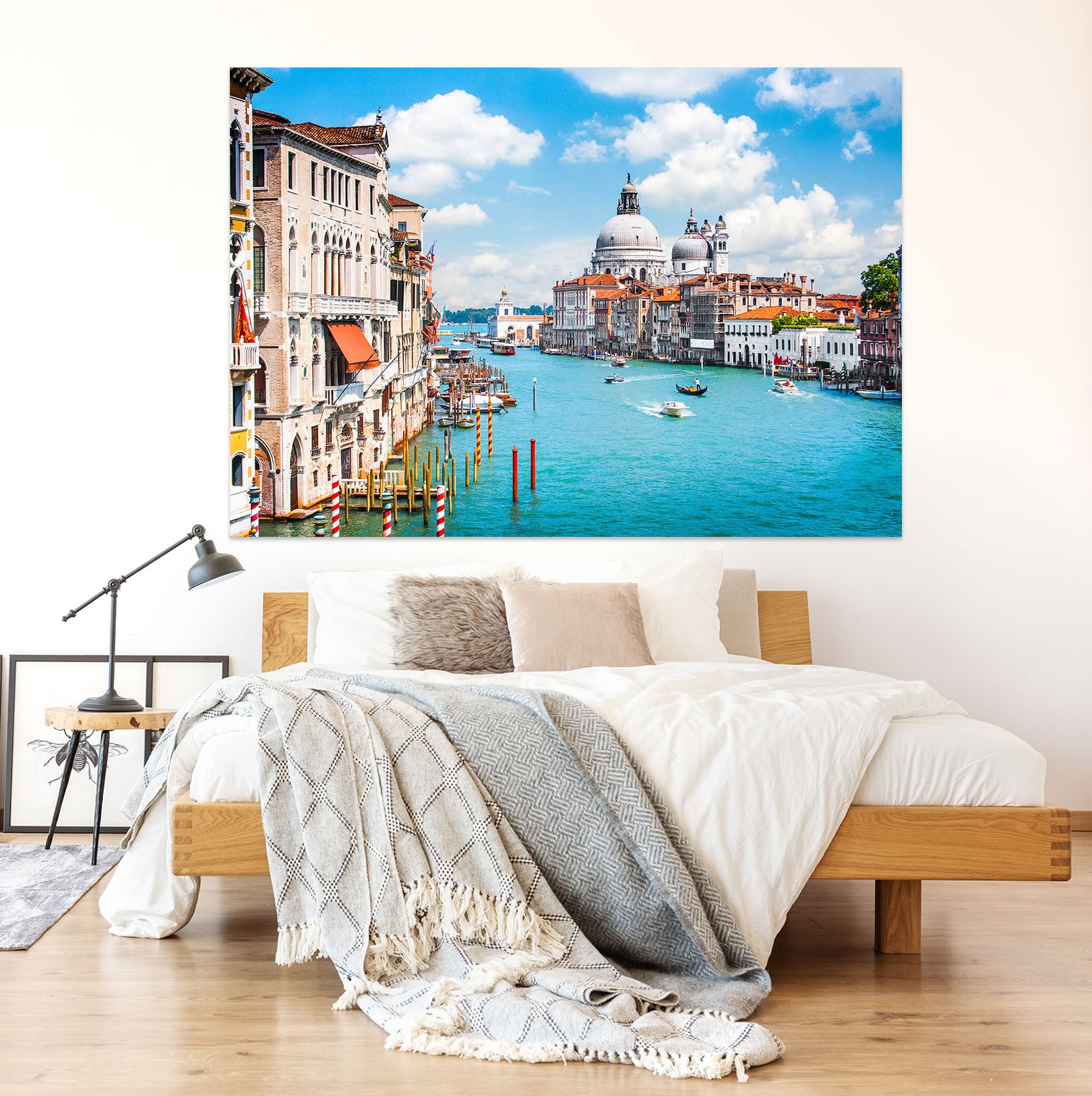3D Water City Of Venice 001 Wall Sticker