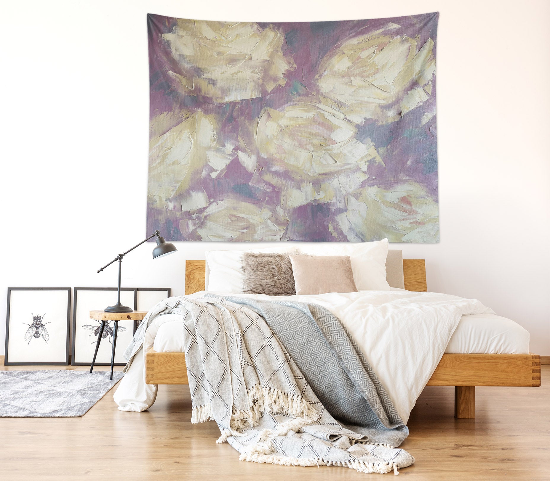 3D Yellow Pigment 3779 Skromova Marina Tapestry Hanging Cloth Hang