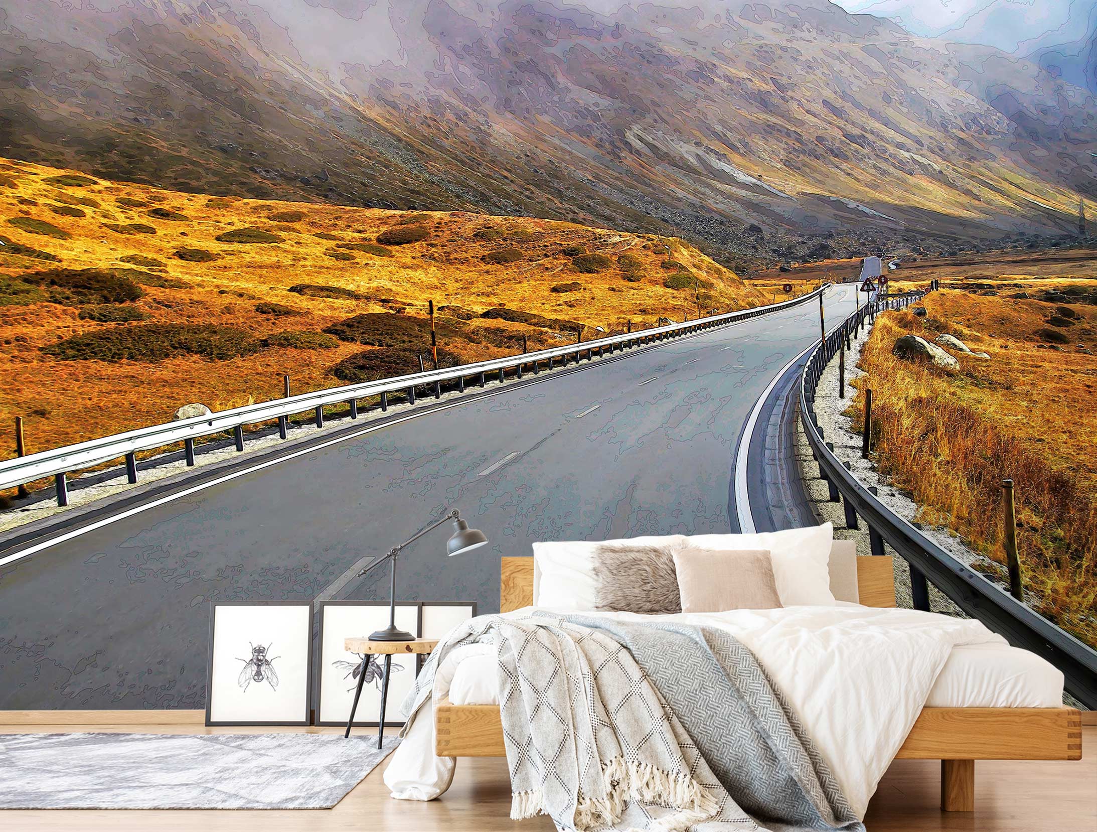 3D Highway 91118 Alius Herb Wall Mural Wall Murals