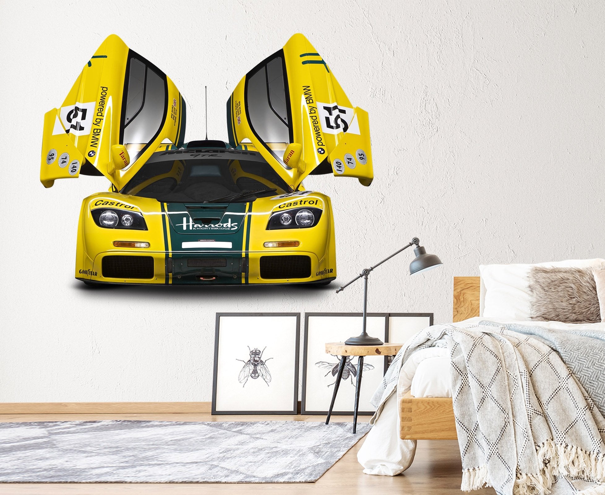 3D McLaren GTR HOOD 0195 Vehicles Wallpaper AJ Wallpaper 