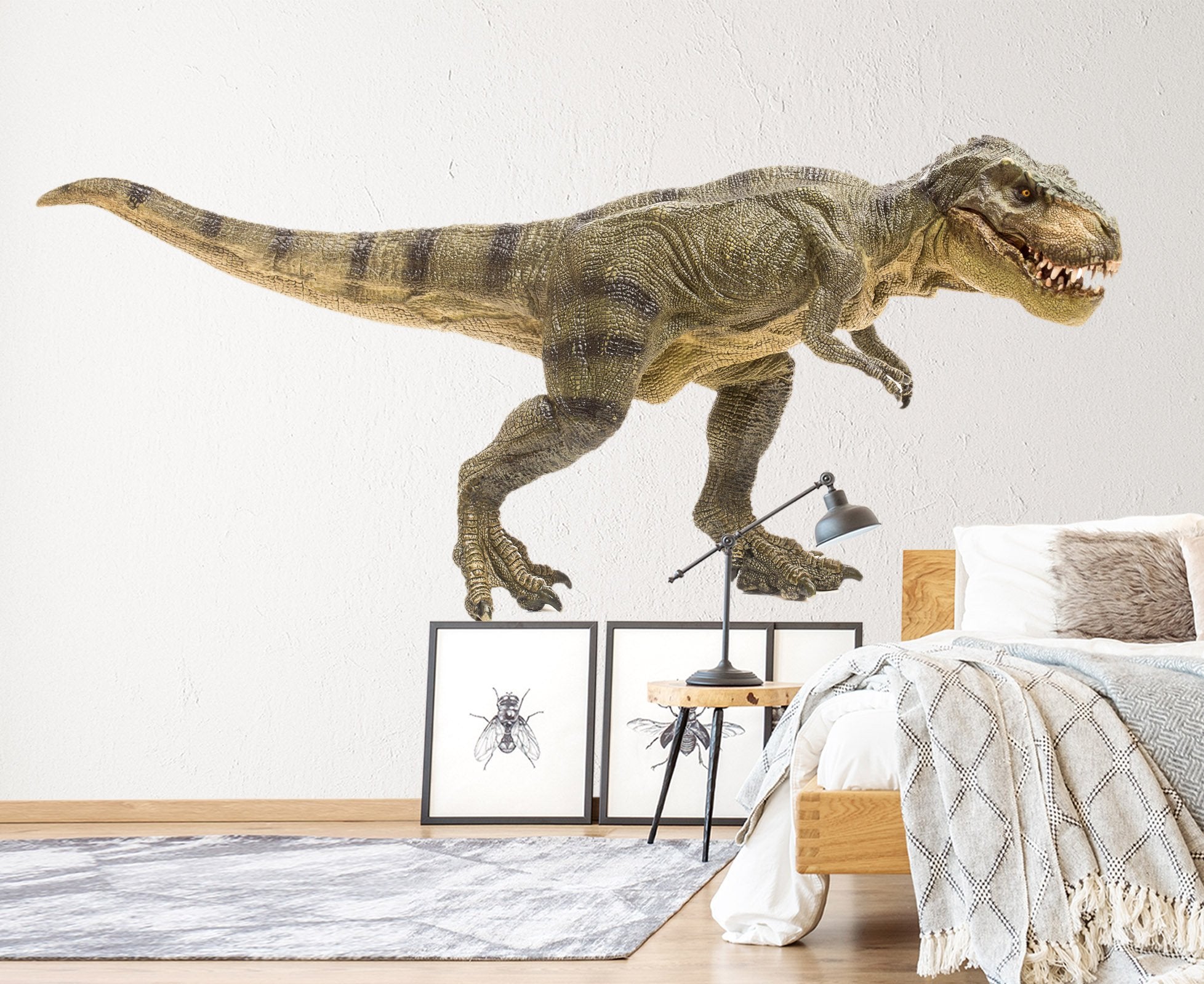3D Tyrannosaurus Rex 125 Animals Wall Stickers Wallpaper AJ Wallpaper 