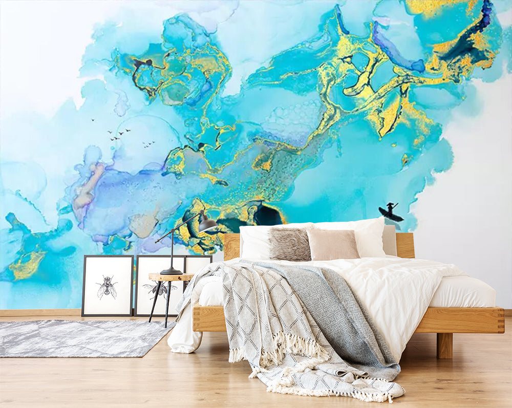 3D Abstract Smudge WC688 Wall Murals